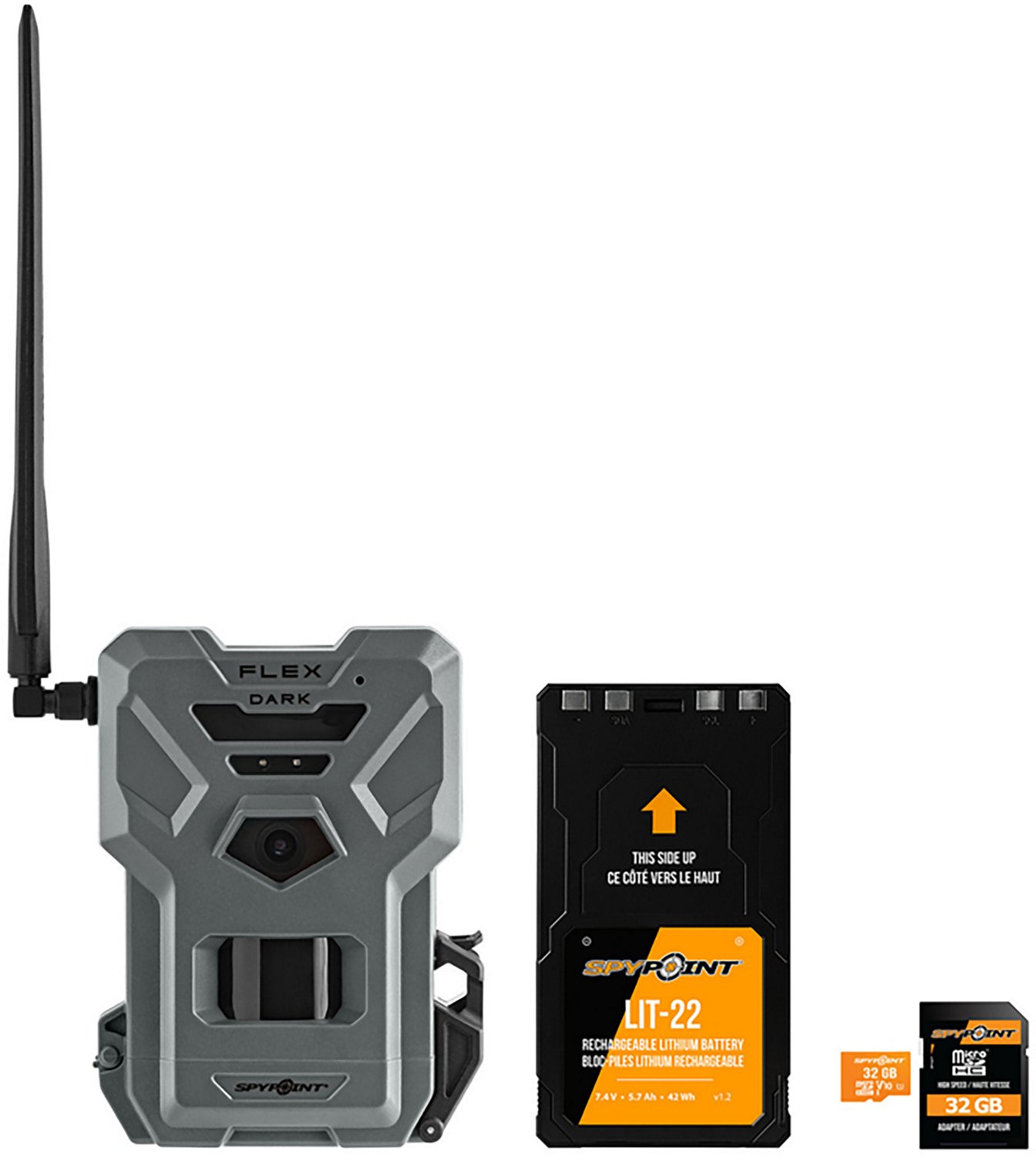 SpyPoint FLEX-DARK Trail Camera Ultimate Bundle