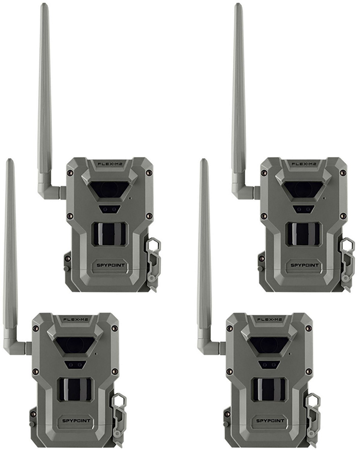 SpyPoint FLEX-M2 Trail Camera 4-Pack