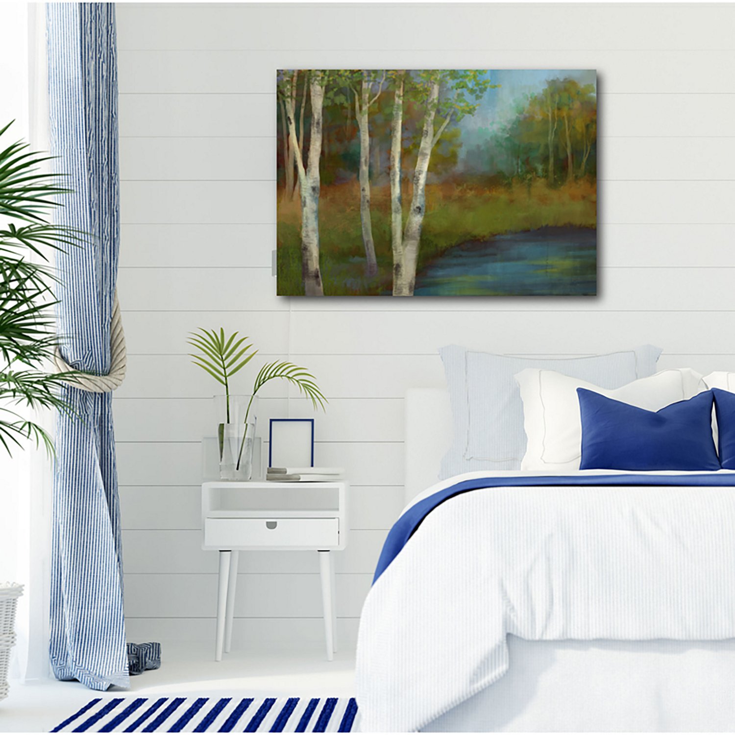 Courtside Market At the Creek 16 x 20 in. Gallery-Wrapped Canvas - view number 2