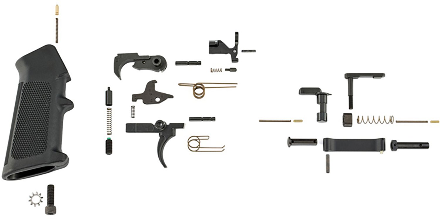 Ruger AR Lower Parts Kit GI Trigger/A2 Pistol Grip