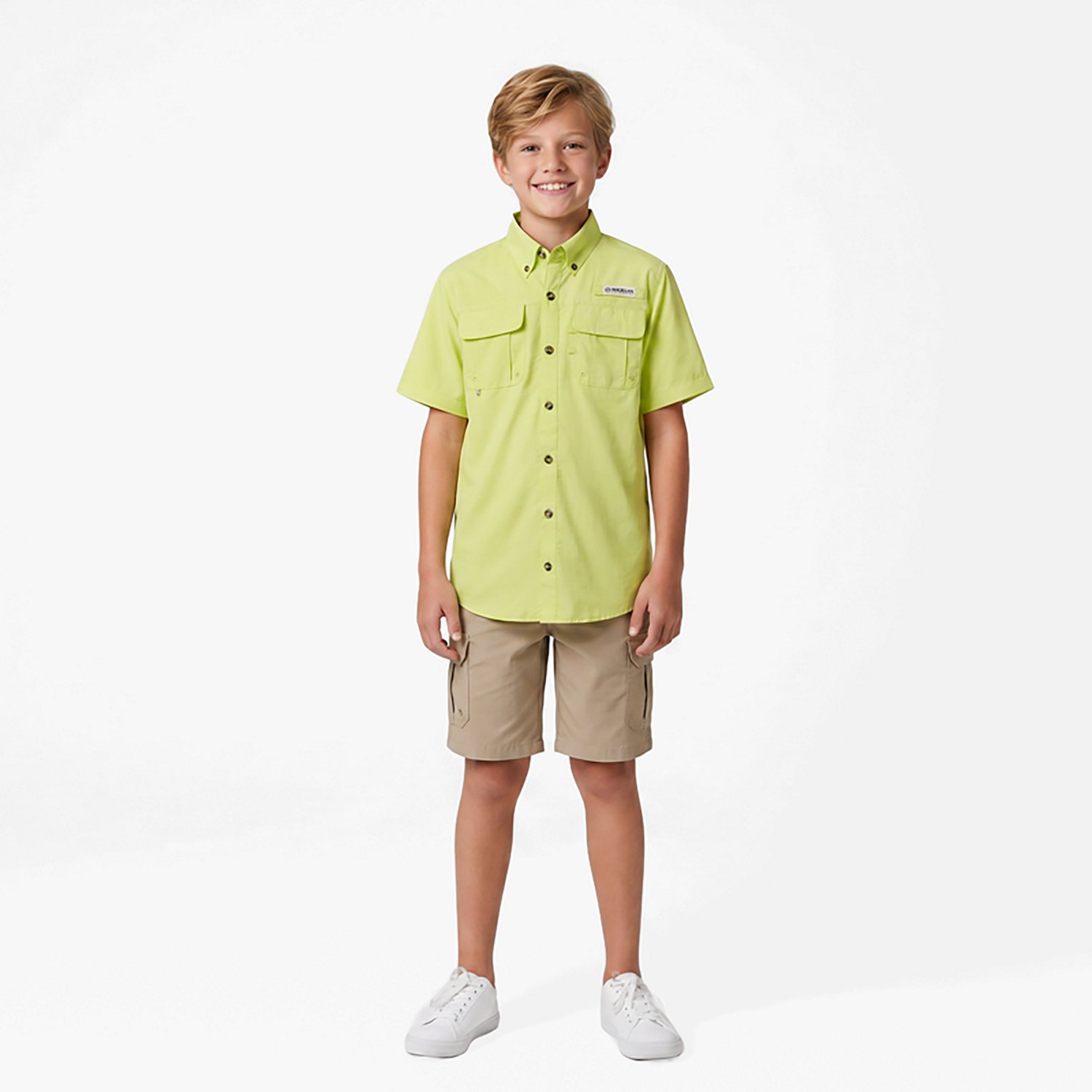 Magellan Outdoors Boys' Laguna Madre Button Down Shirt