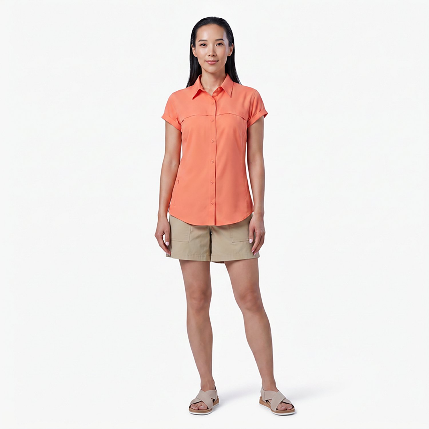 Magellan Outdoors Women's Overcast Fishing Button-Down Shirt