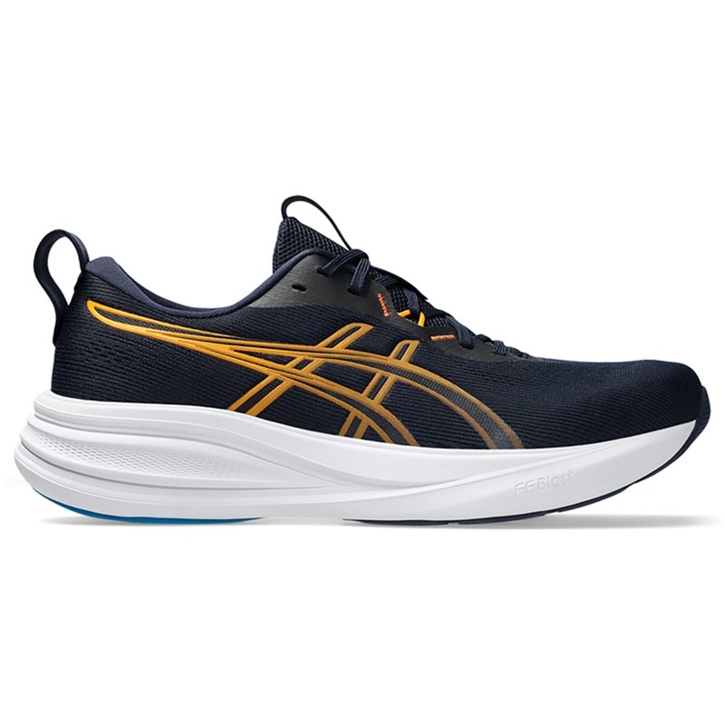 Mens ASICS® GEL-Pulse 17 - Running Shoes - Navy / Gold / White Size 11.5