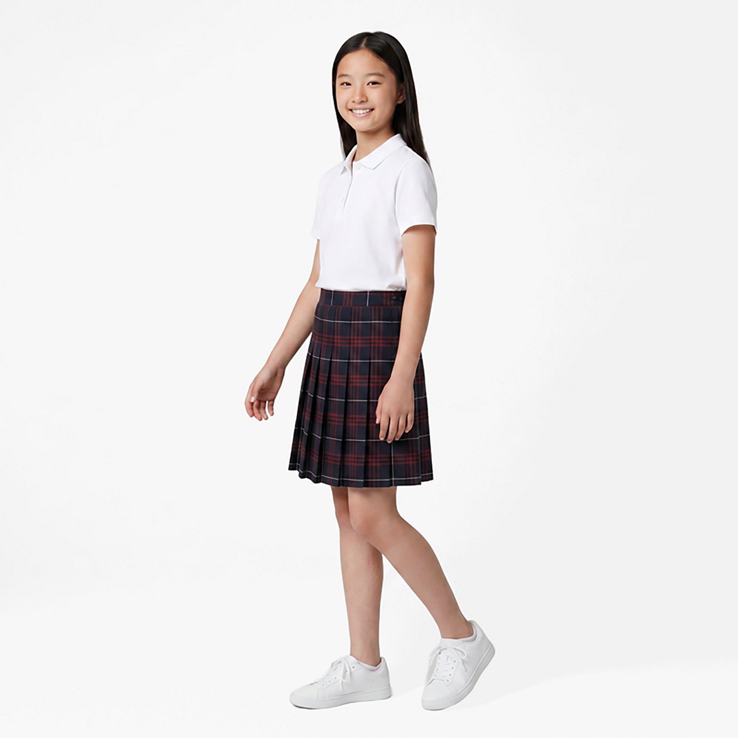 French Toast Girls' Plaid Pleated Skirt                                                                                          - view number 3