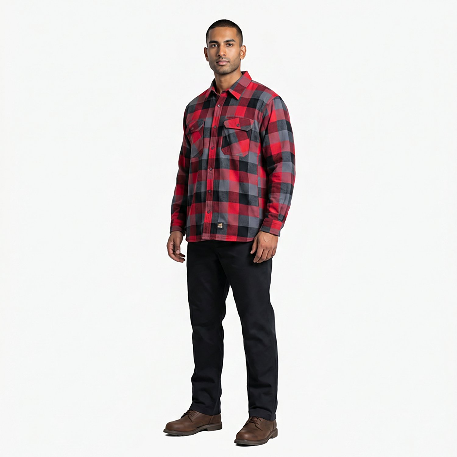 Berne Men's Flannel Shirt Jacket - view number 3