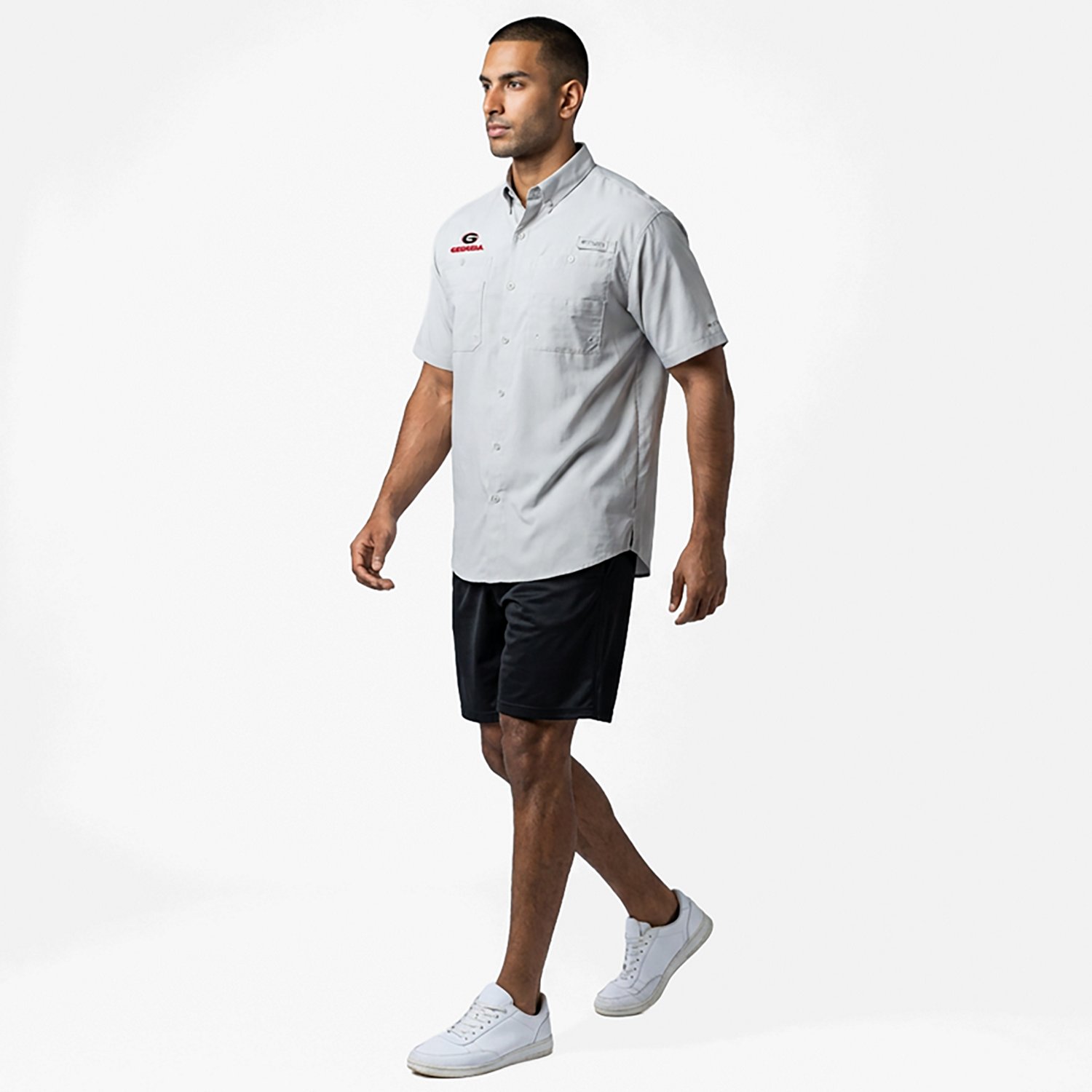Columbia Sportswear Men's University of Georgia Tamiami Shirt                                                                    - view number 7