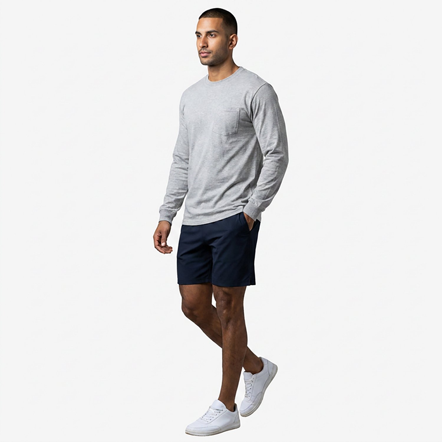 Berne Men's Heavyweight Long Sleeve Pocket T-shirt