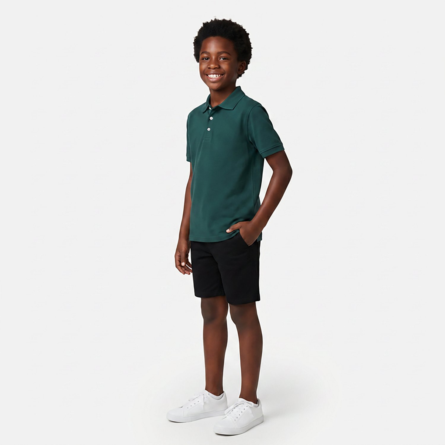French Toast @School Boys' Pique Polo Shirt                                                                                      - view number 3
