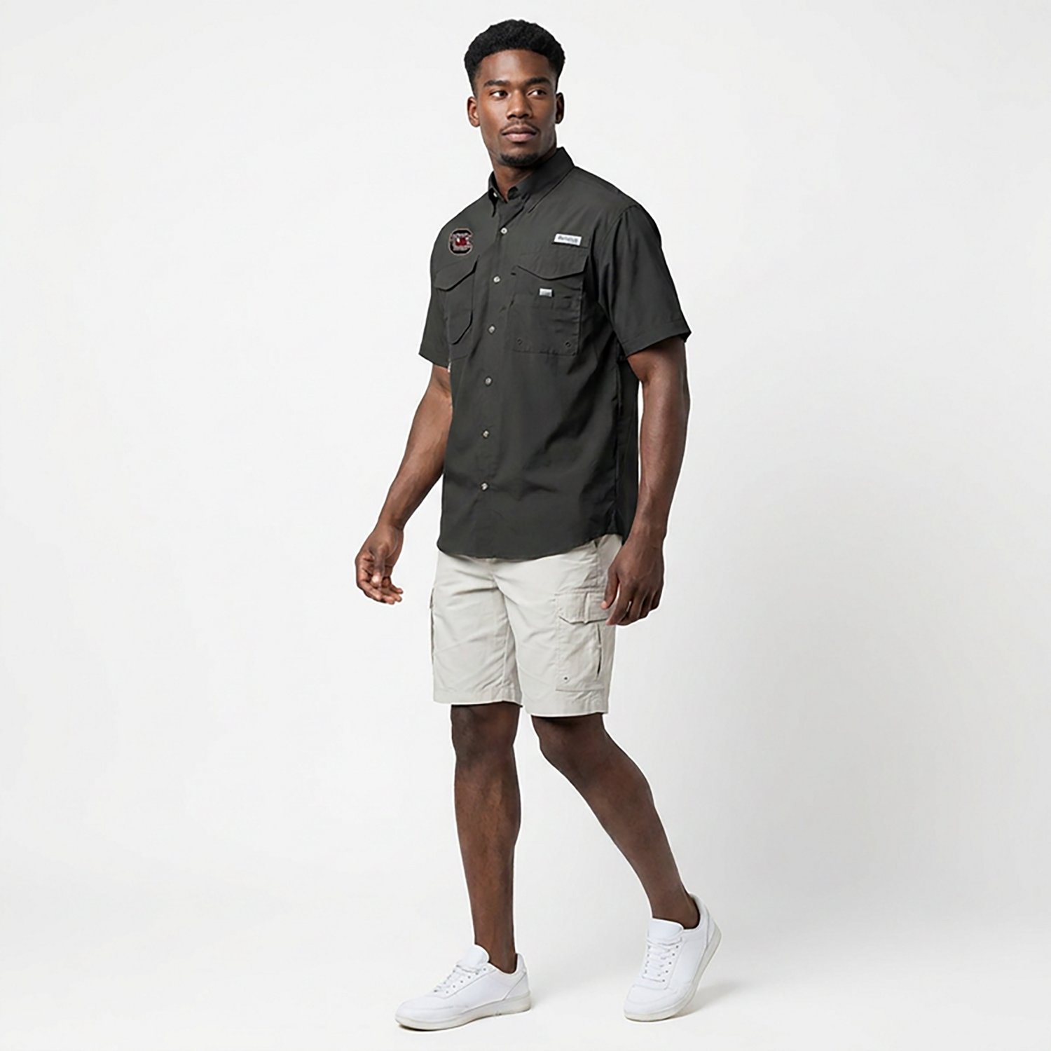 Columbia Sportswear Men's University of South Carolina Collegiate Tamiami II Shirt                                               - view number 3