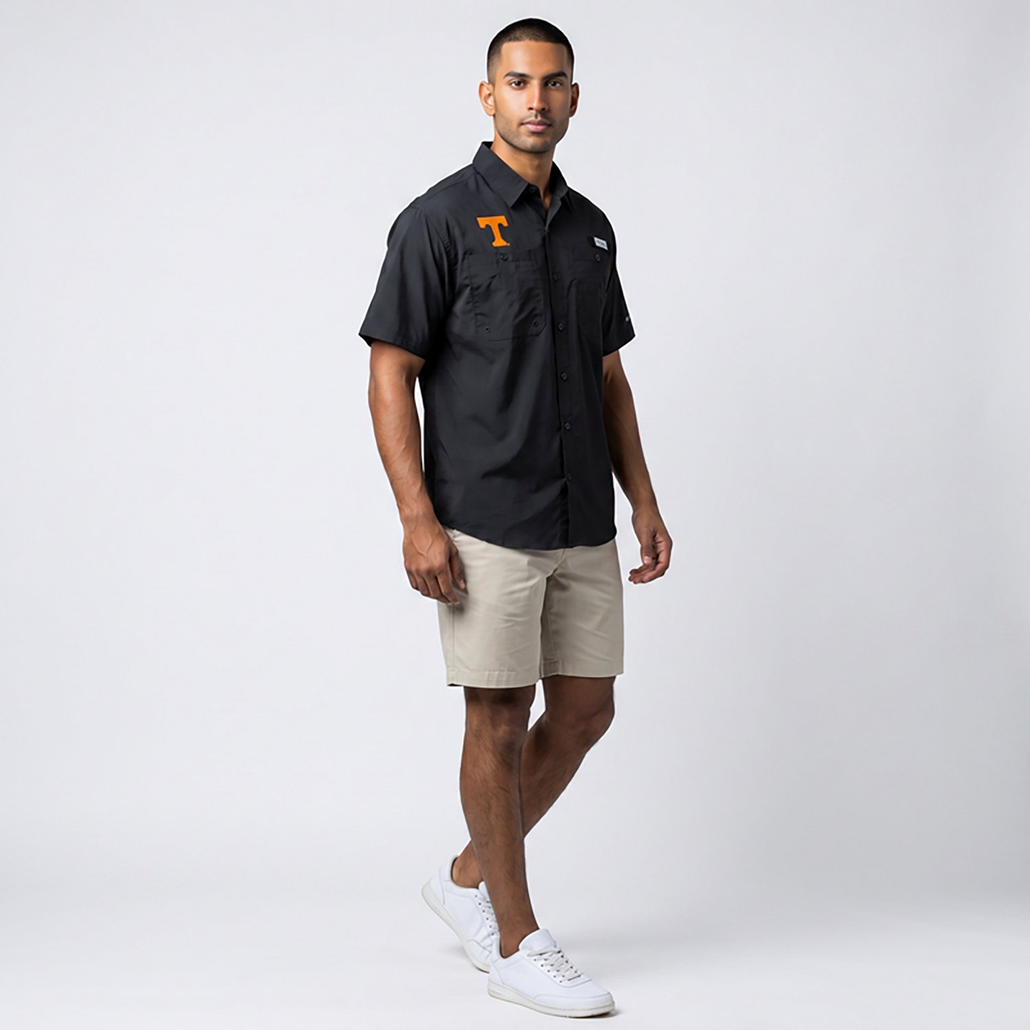 Columbia Sportswear Men's University of Tennessee Tamiami Short Sleeve Shirt                                                     - view number 3