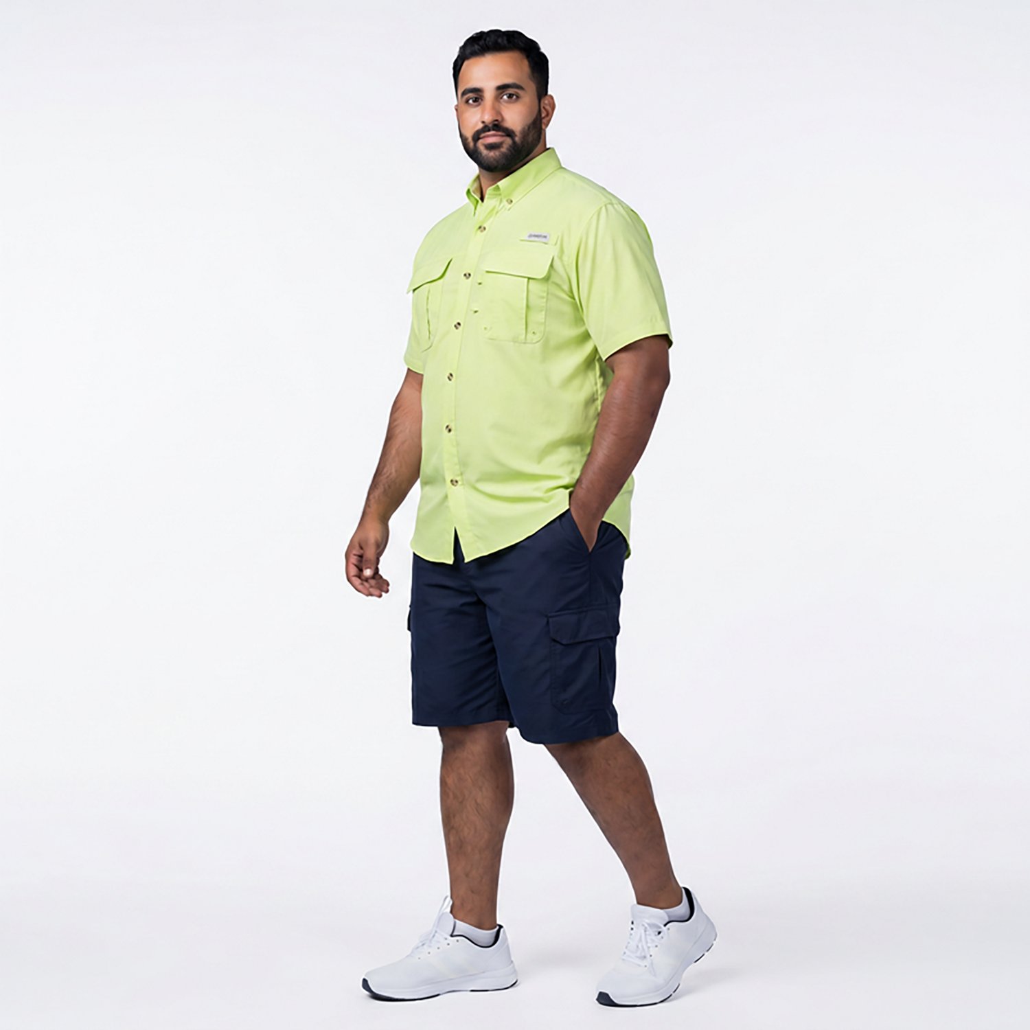 Magellan Outdoors Men's Laguna Madre Solid Short Sleeve Fishing Shirt - view number 2