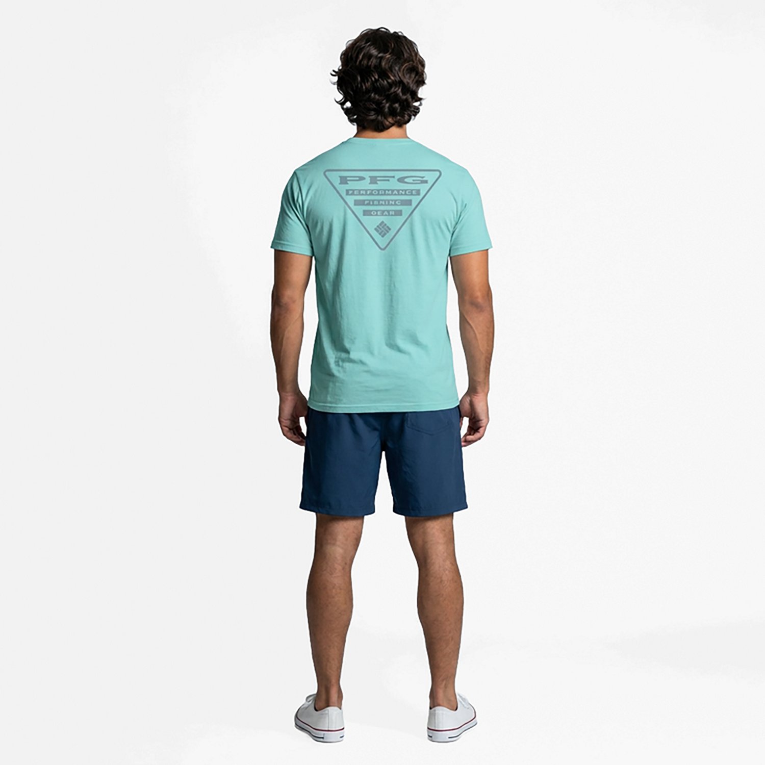 Columbia Sportswear Men's PFG Triangle T-shirt                                                                                   - view number 2