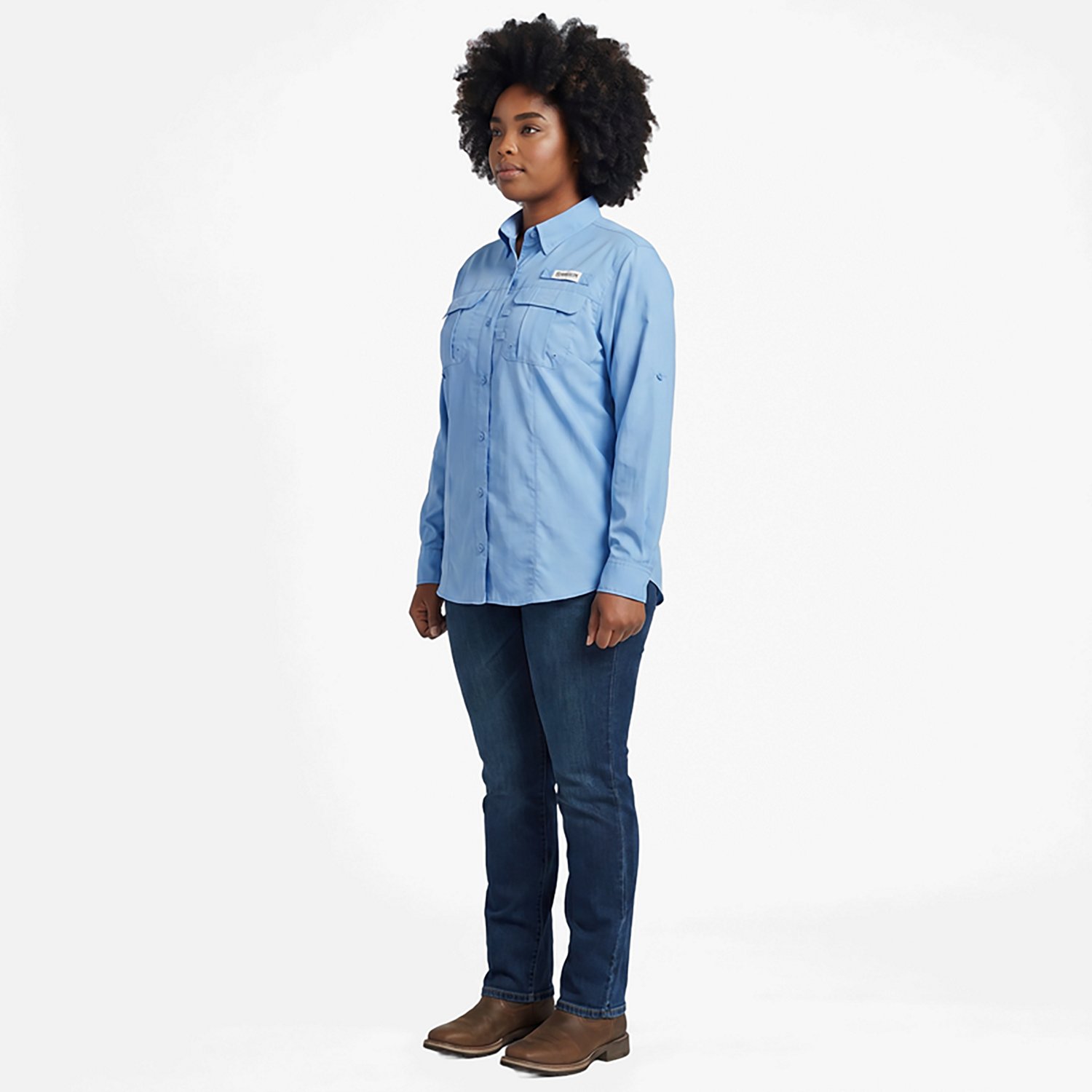 Magellan Outdoors Women's Laguna Madre Long Sleeve Shirt                                                                         - view number 3