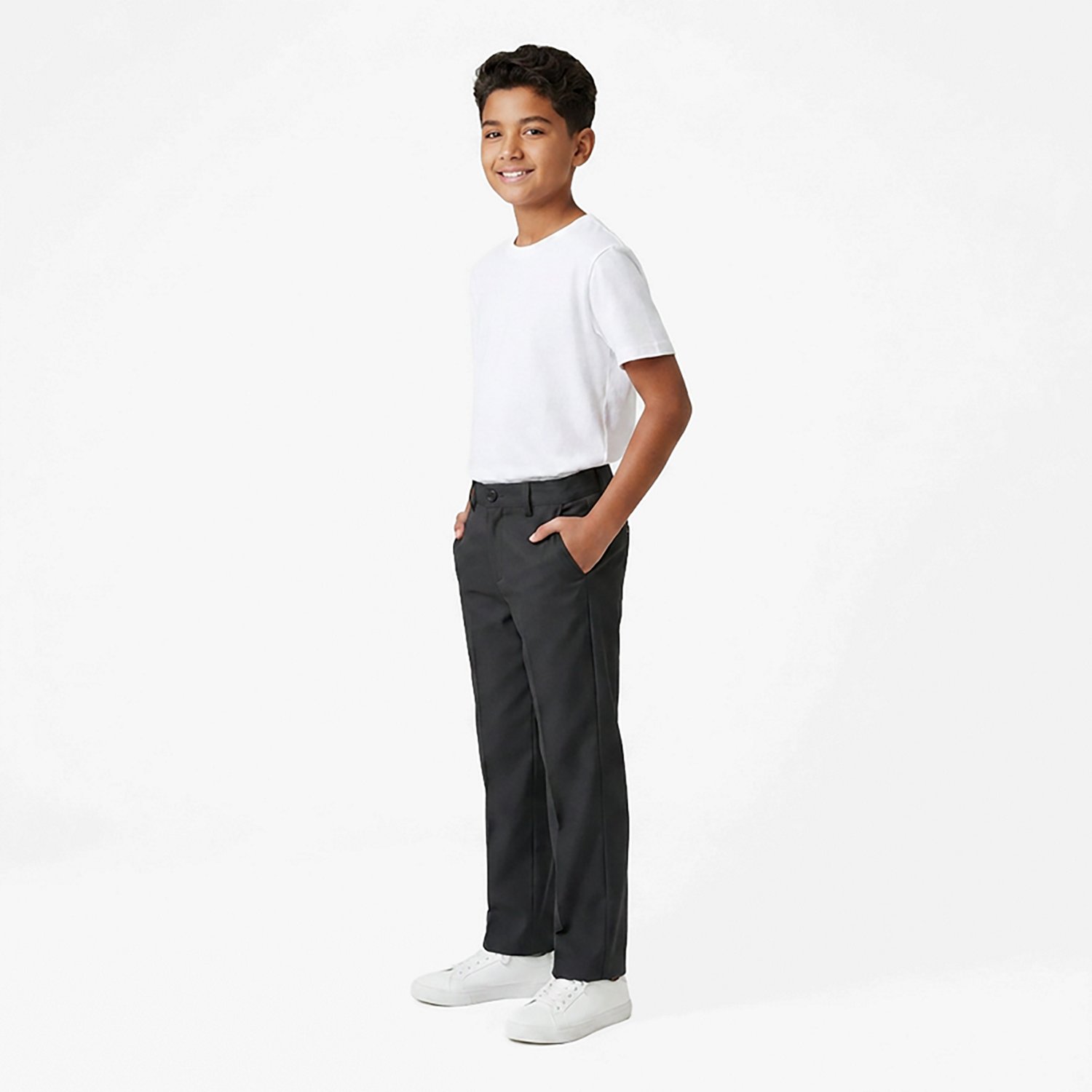 French Toast Extended Sizing Boys' Pull On Pants                                                                                 - view number 3