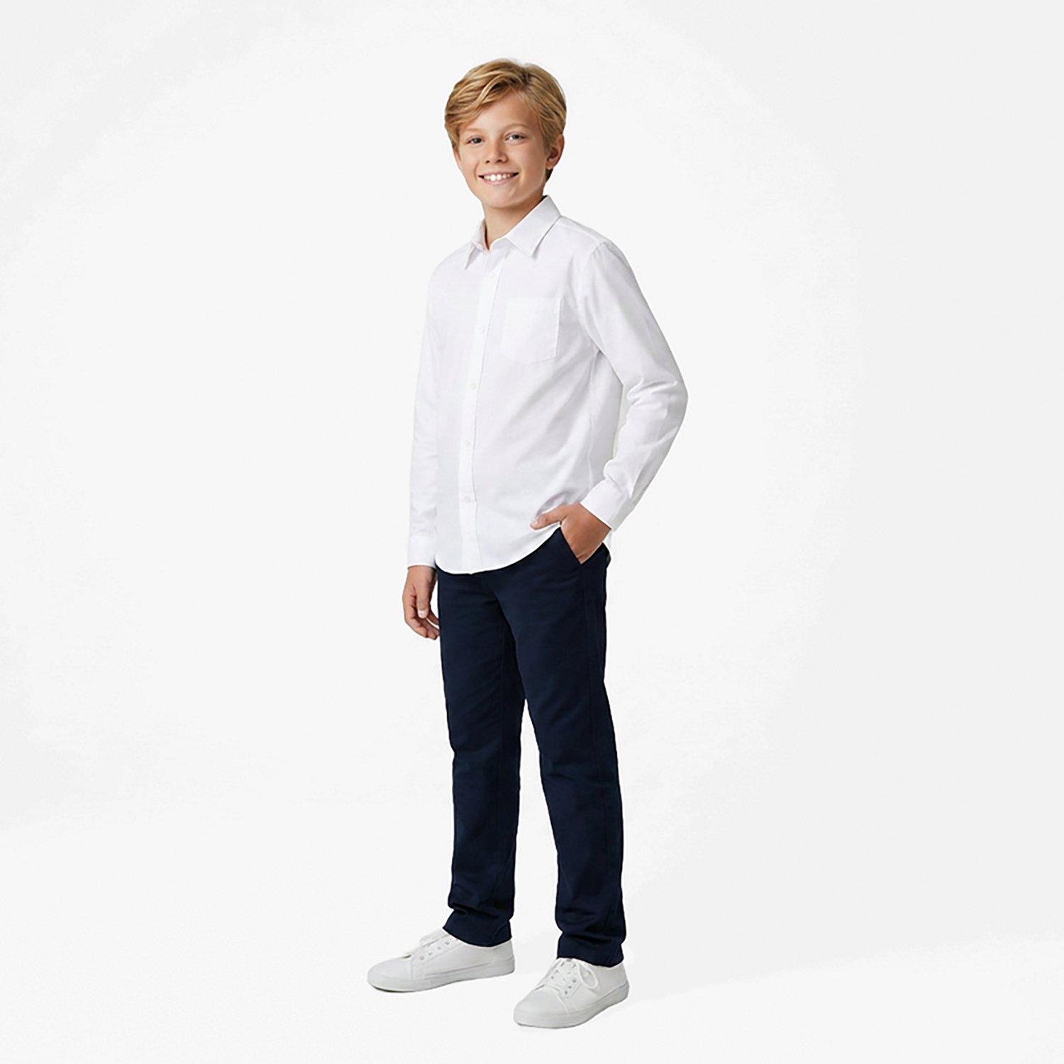 French Toast Boys' Long Sleeve Dress Shirt - view number 3