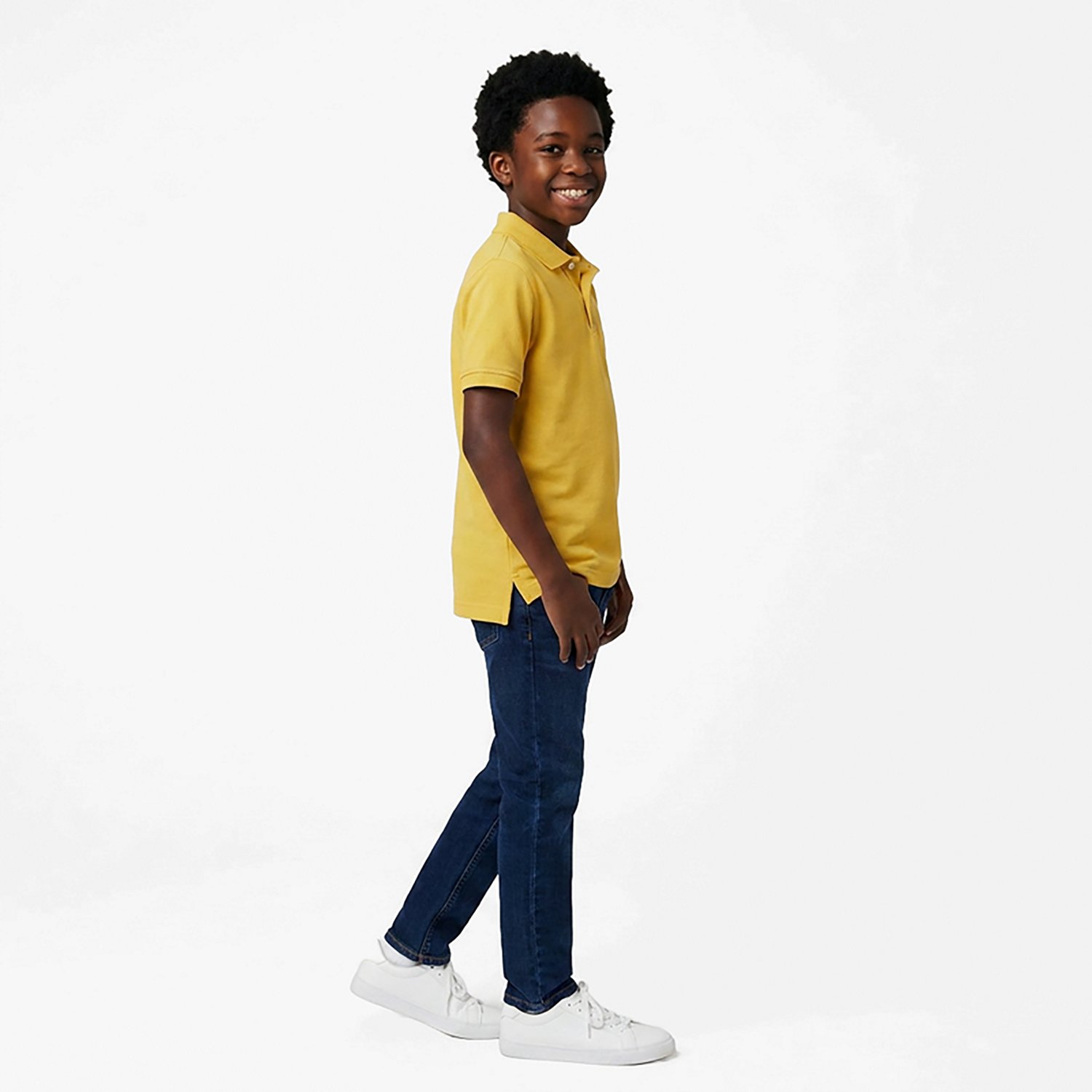 French Toast Boys' Short Sleeve Pique Polo Shirt - view number 2