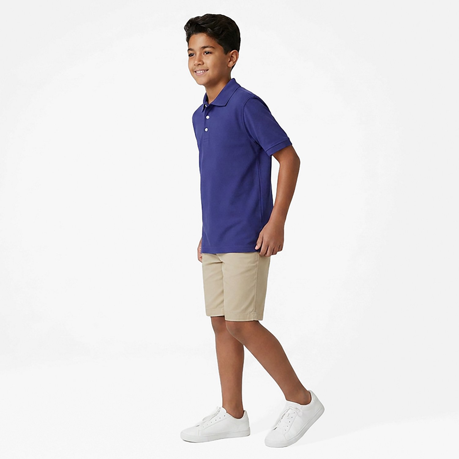 French Toast Boys' Short Sleeve Pique Polo Shirt - view number 3