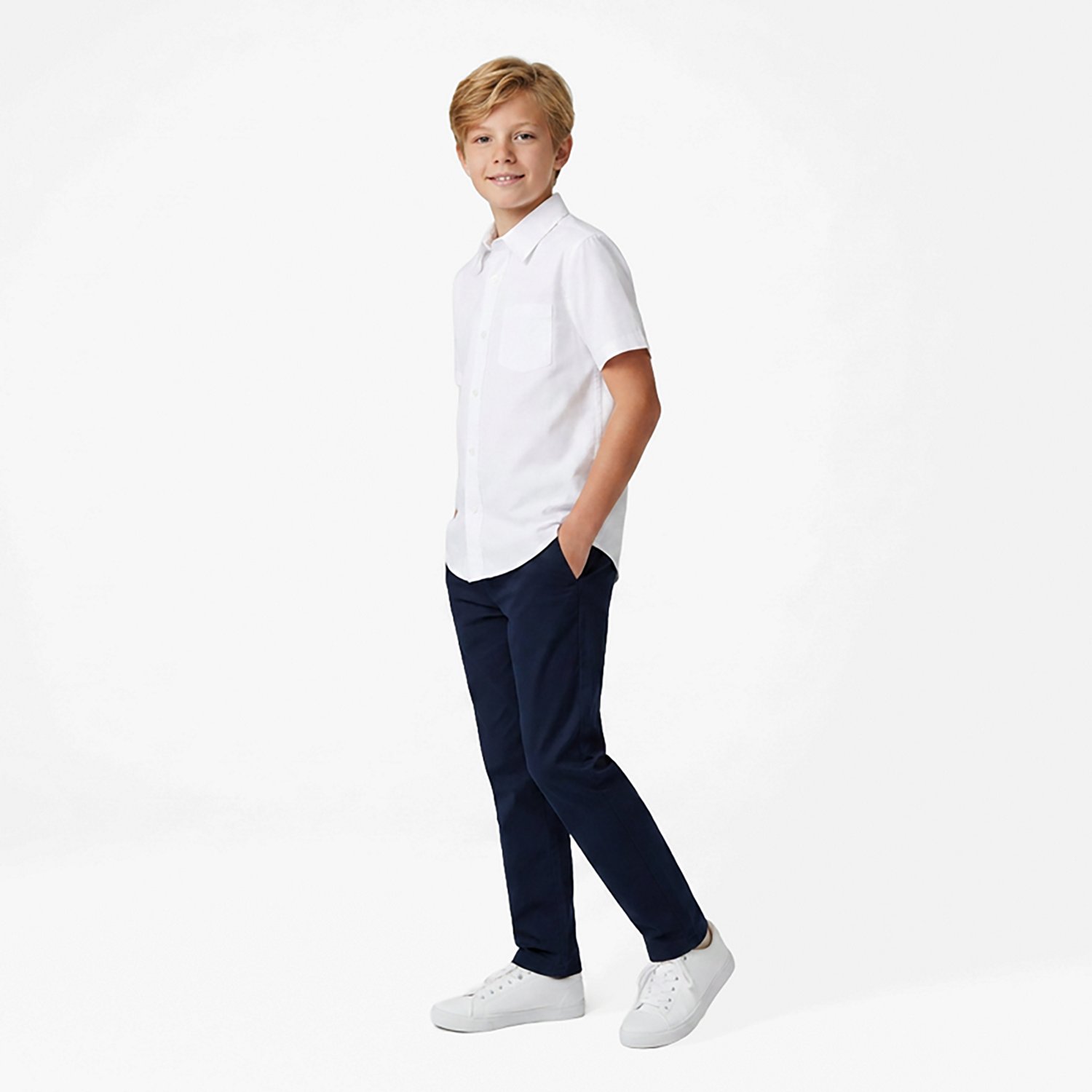 French Toast Boys' Short Sleeve Dress Shirt - view number 3