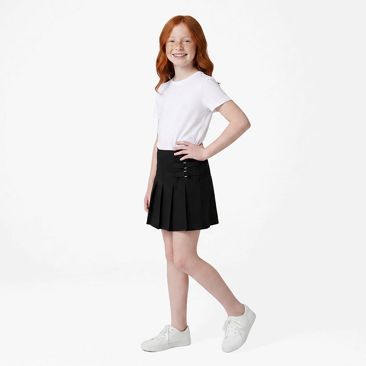 French Toast Girls' 2 Tab Scooter Skirt - view number 3