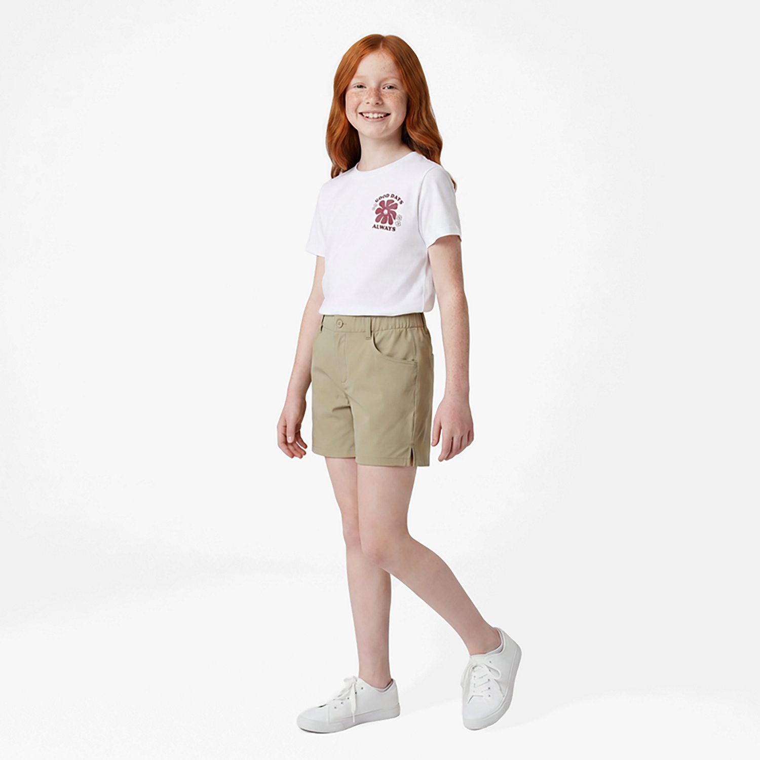 French Toast Girls' Pull On Short