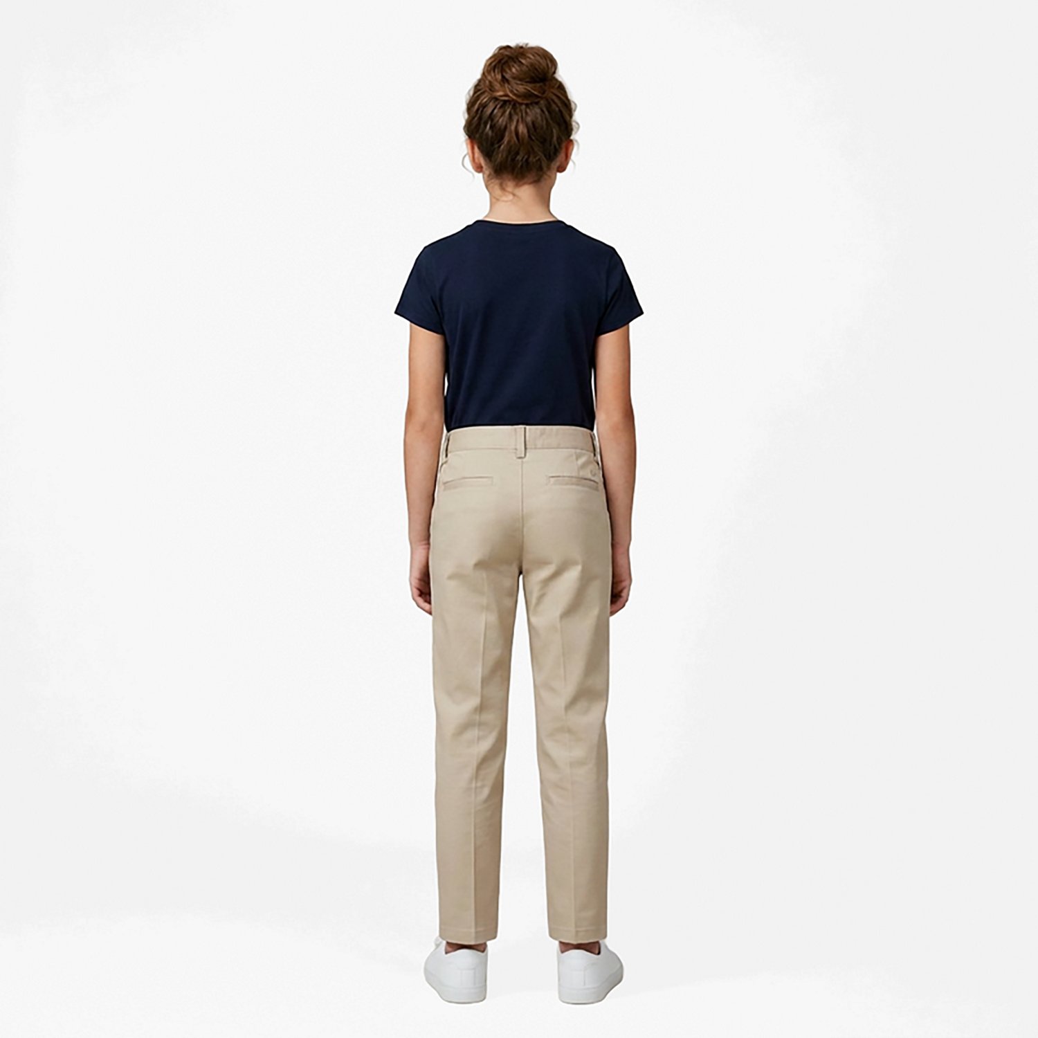 French Toast Girls' Skinny Stretch Twill Pant
