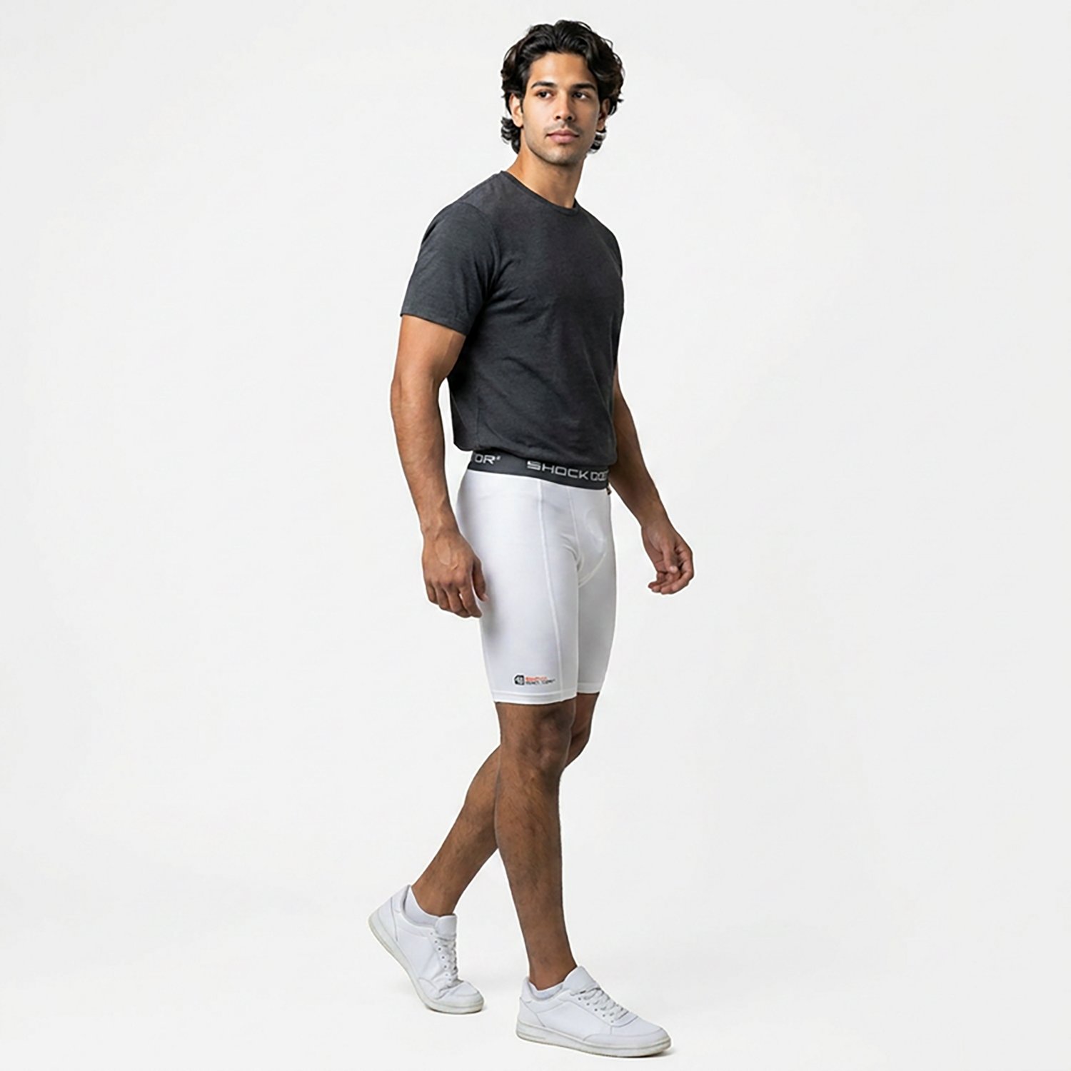 Shock Doctor Men's Core Compression Shorts with Bio-Flex Cup - view number 2