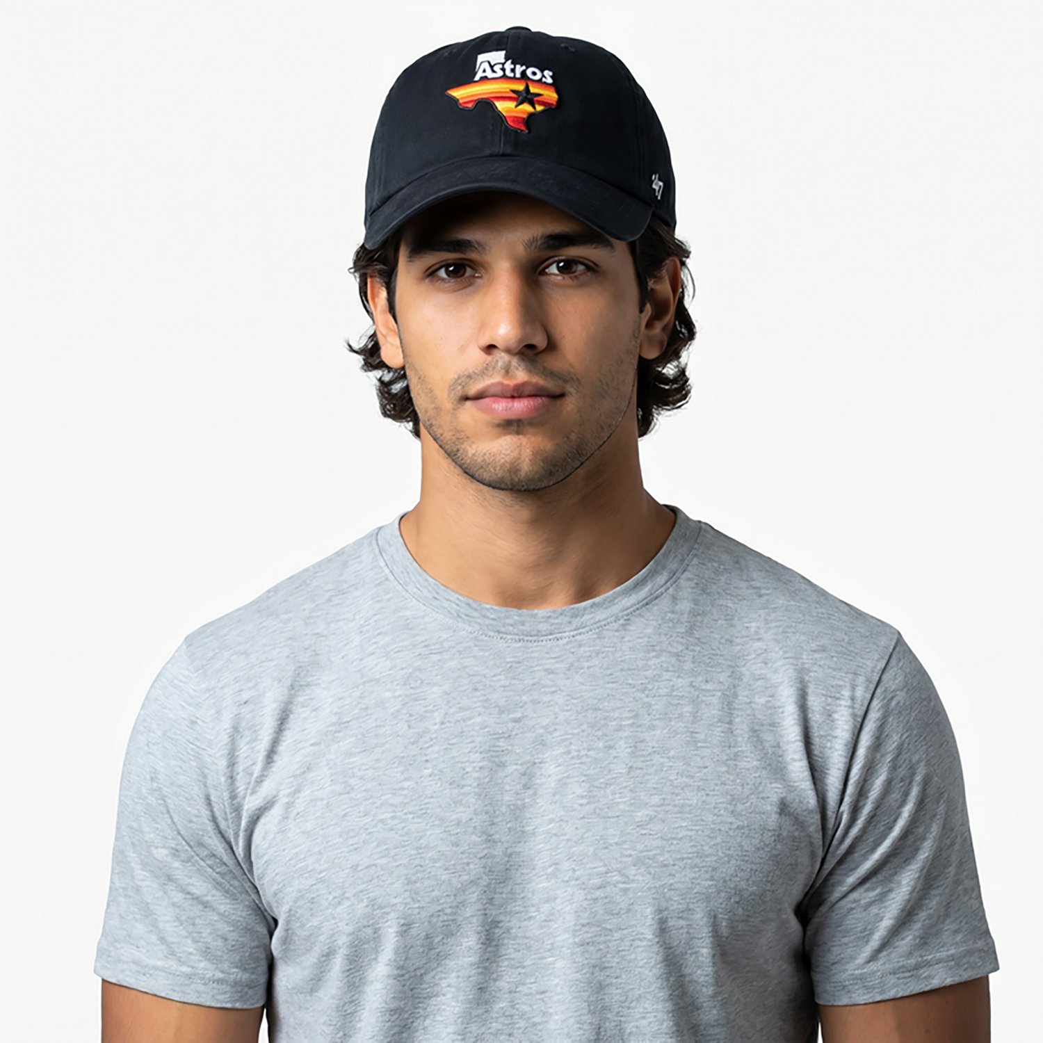 '47 Houston Astros Rainbow State Clean Up Cap