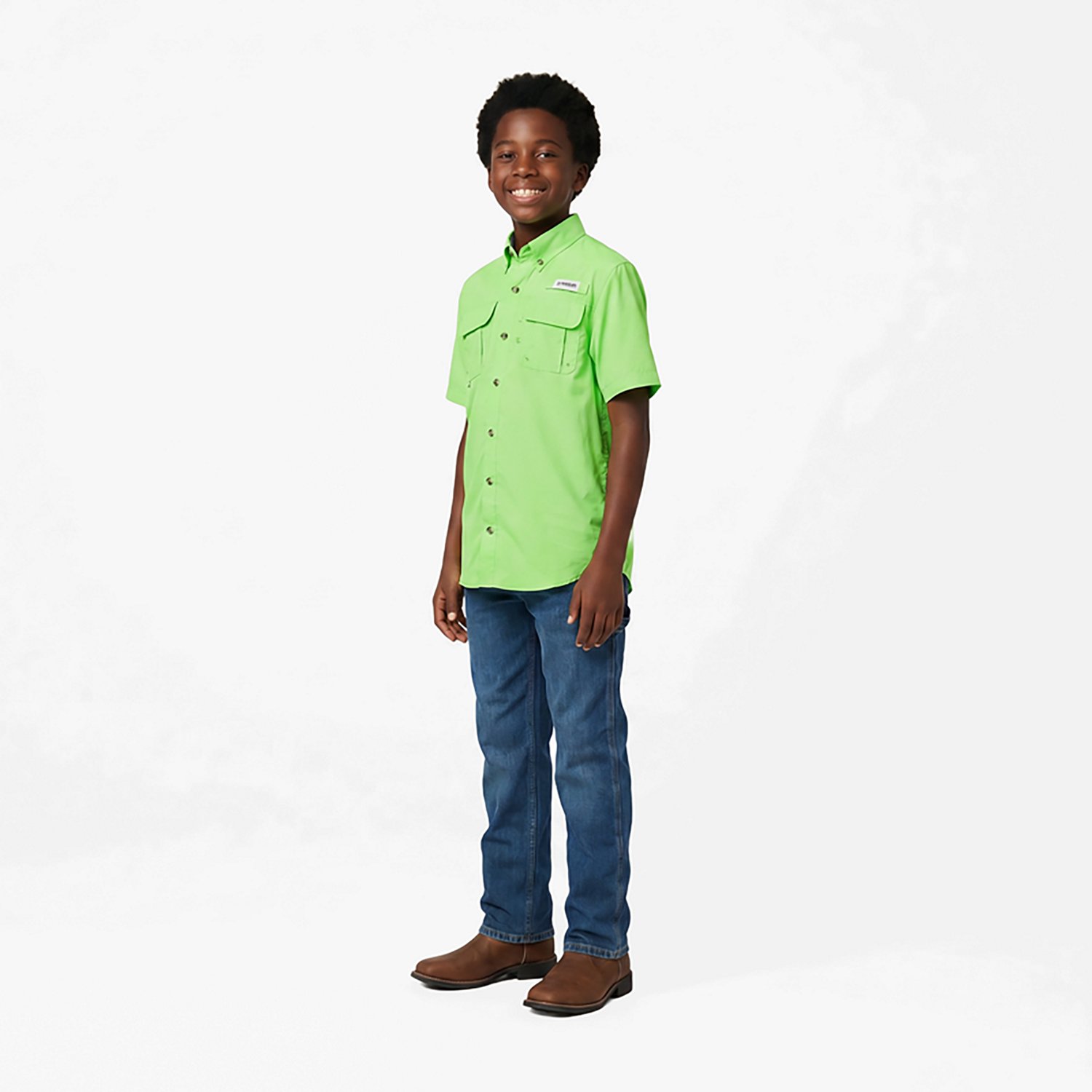 Magellan Outdoors Boys' Laguna Madre Button Down Shirt