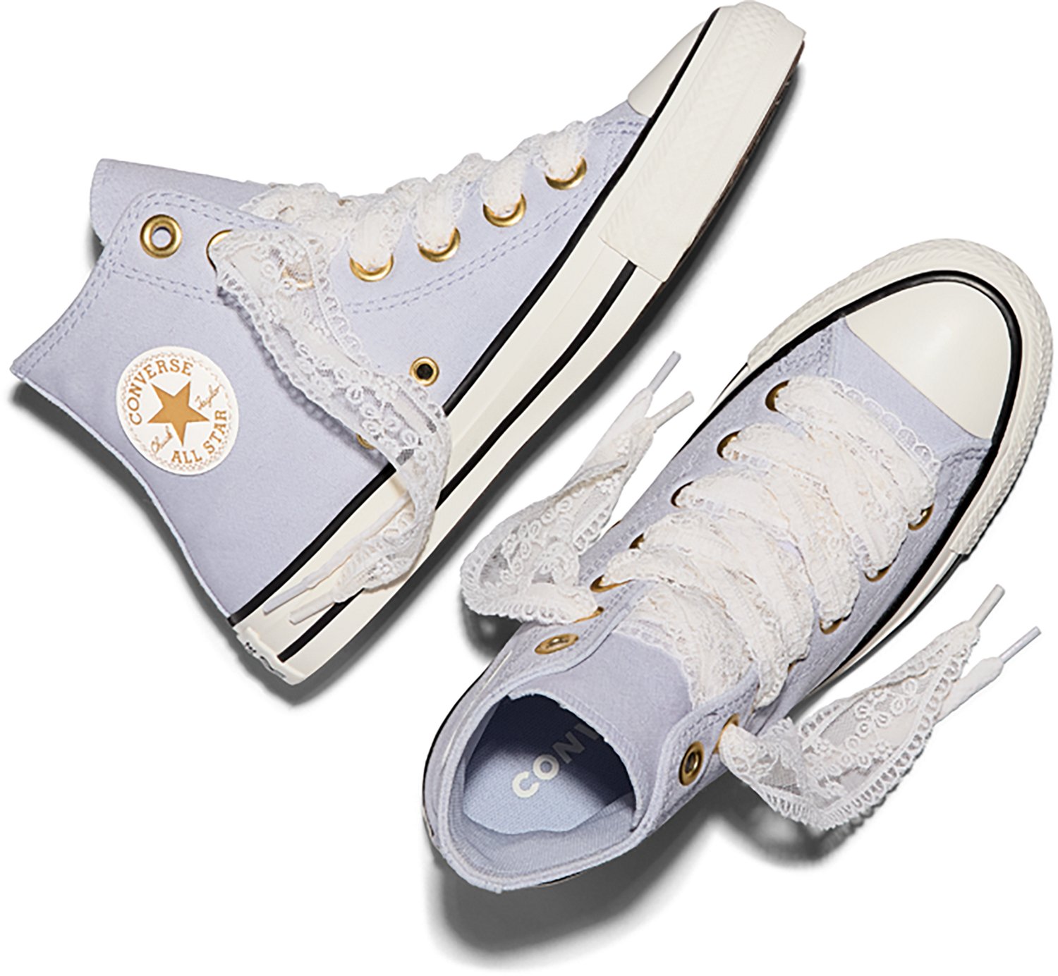 Converse Girls' Chuck Taylor All Star Lace Hi Shoes - view number 5