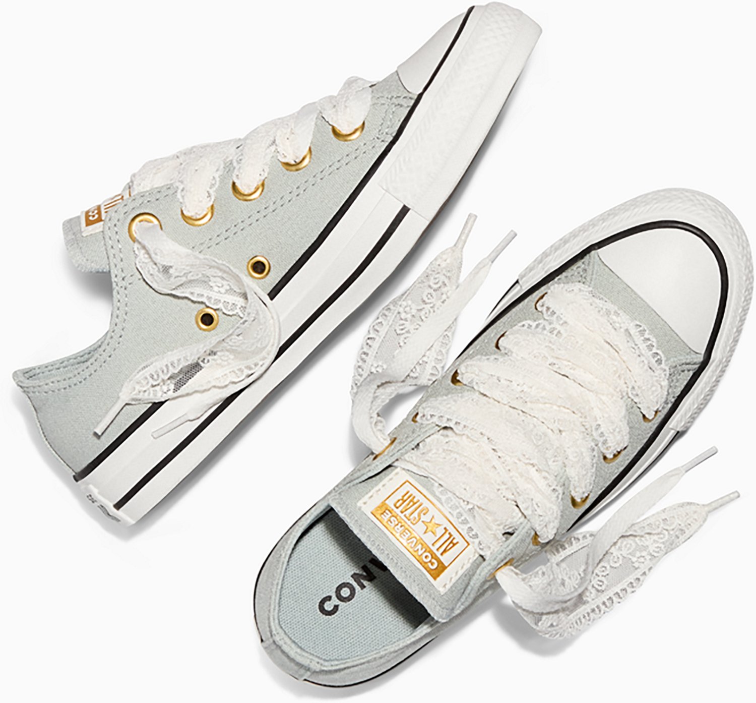 Converse Girls' Chuck Taylor All Star Lace Shoes - view number 4