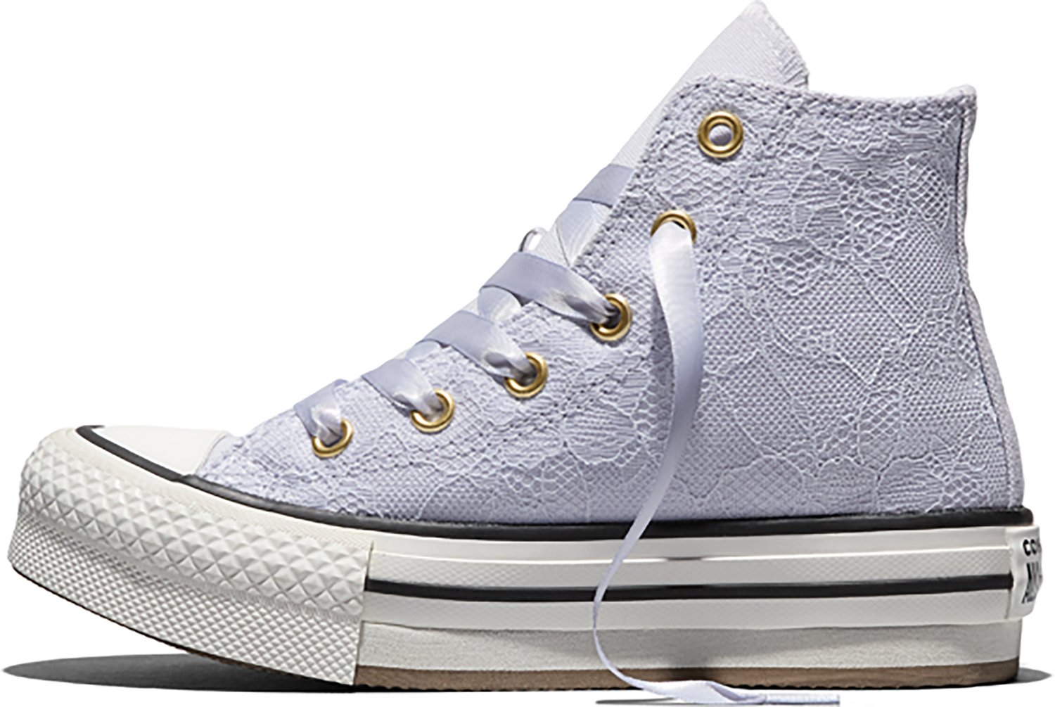 Converse Girls' Chuck Taylor All Star Lift Platform Lace Shoes - view number 2