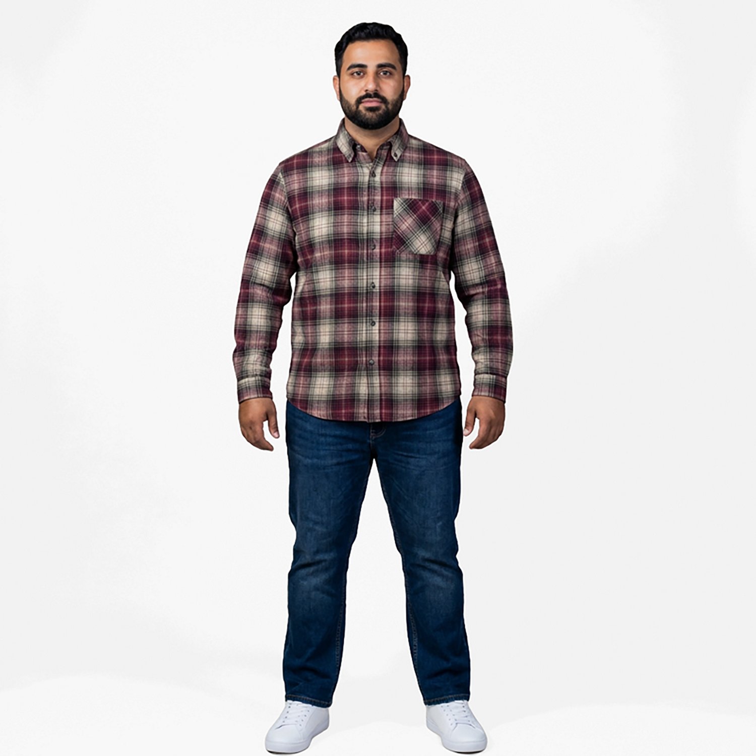 Magellan Outdoors Canyon Creek Long Sleeve Flannel Shirt