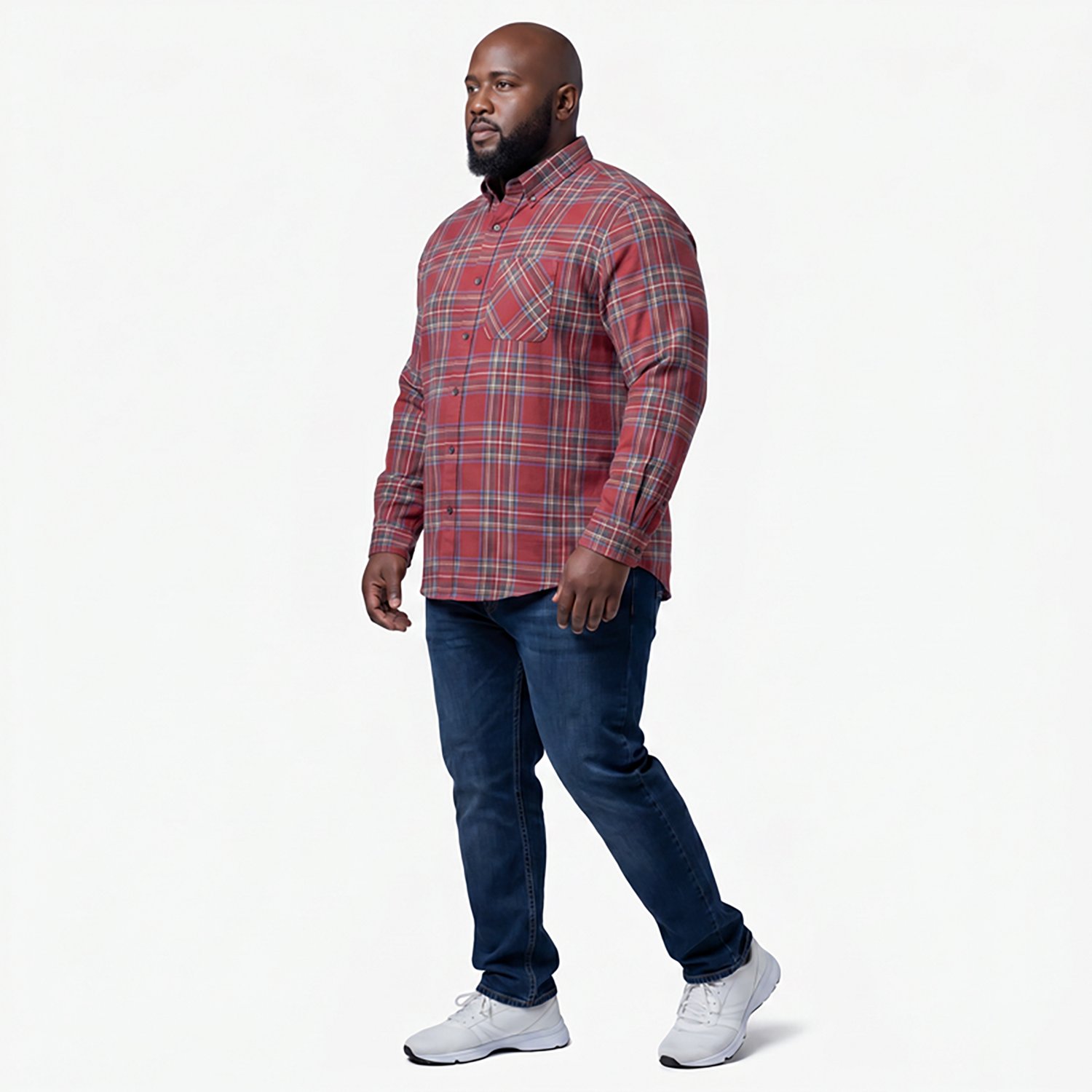 Magellan Outdoors Canyon Creek Long Sleeve Flannel Shirt                                                                         - view number 3