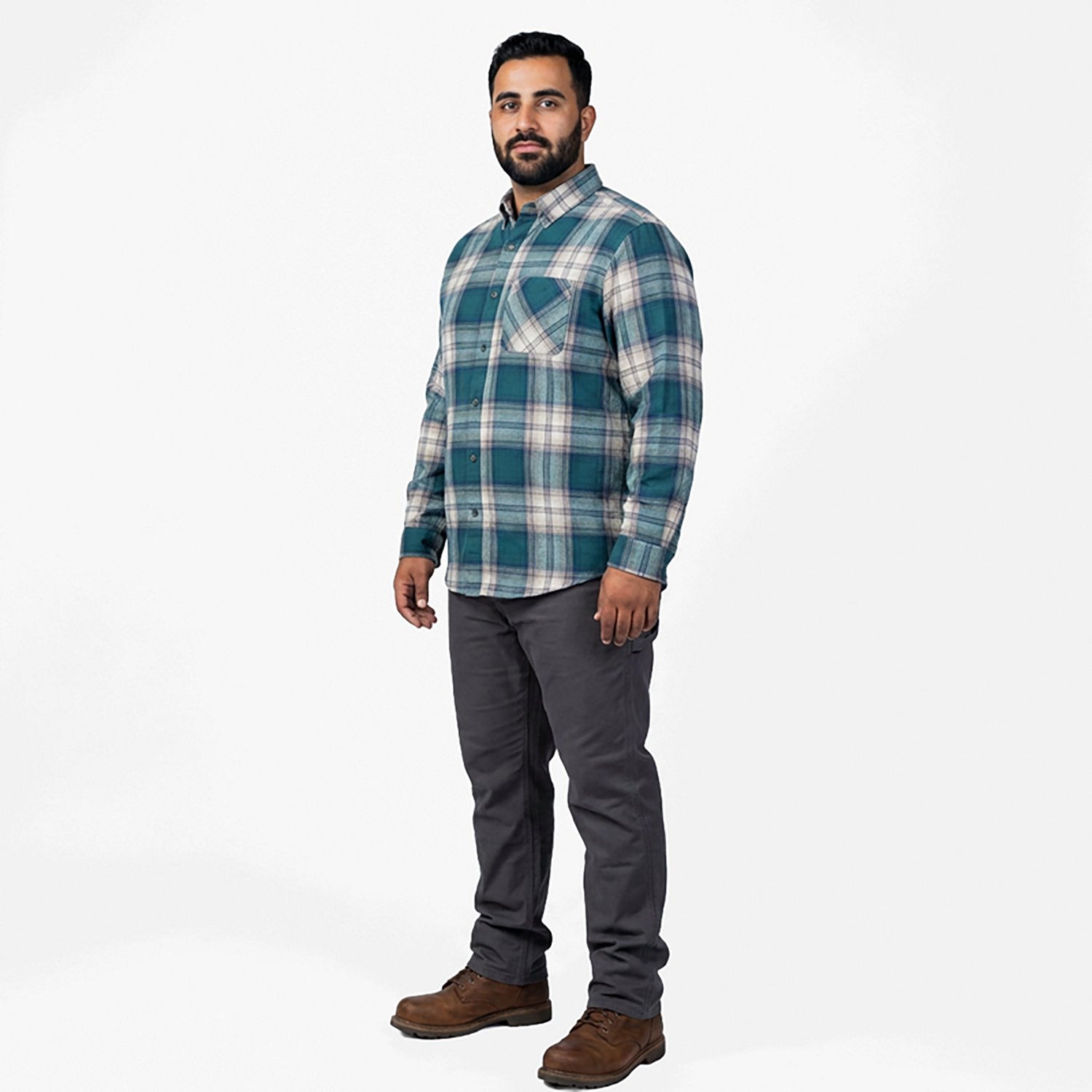 Magellan Outdoors Canyon Creek Long Sleeve Flannel Shirt                                                                         - view number 3