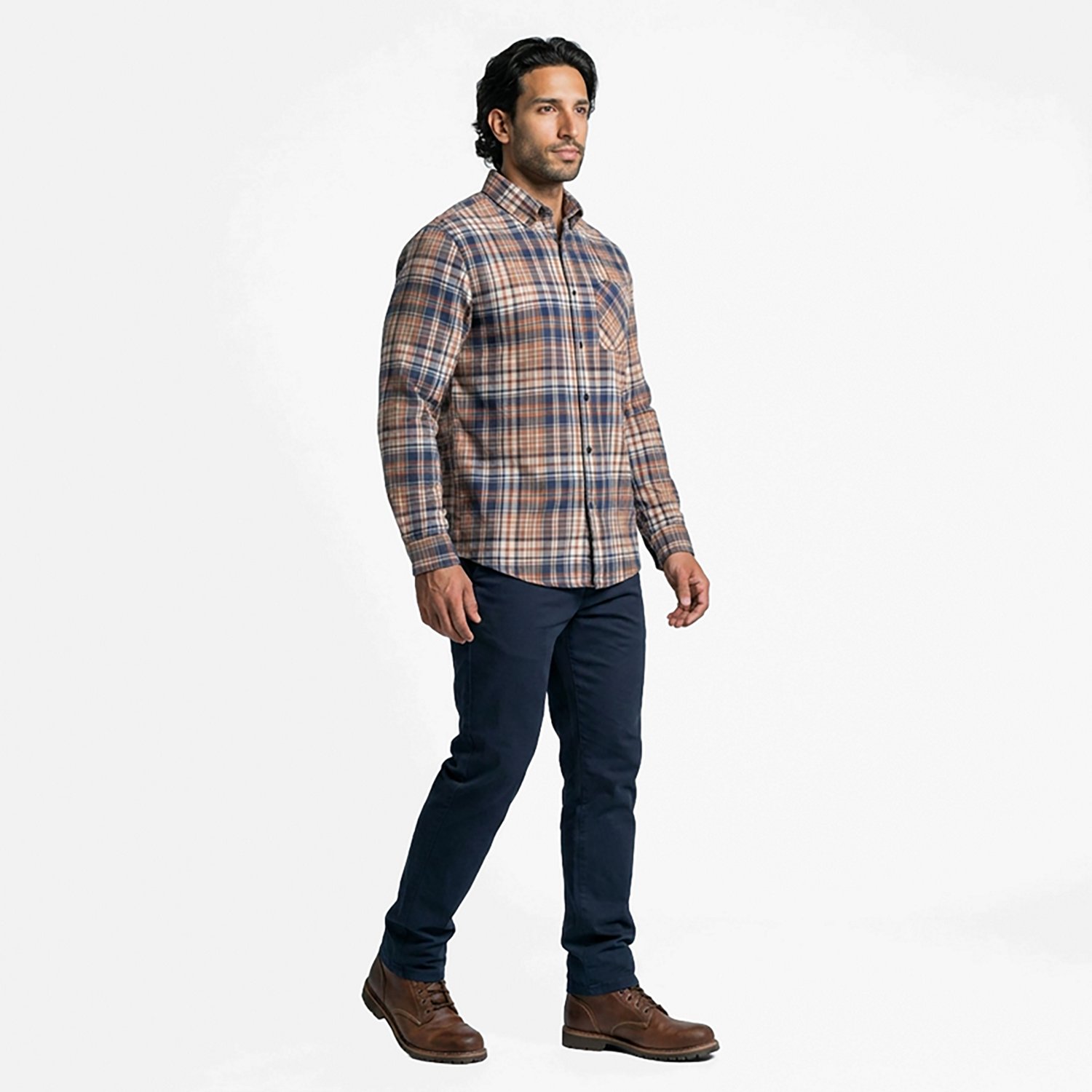 Magellan Outdoors Canyon Creek Long Sleeve Flannel Shirt                                                                         - view number 3