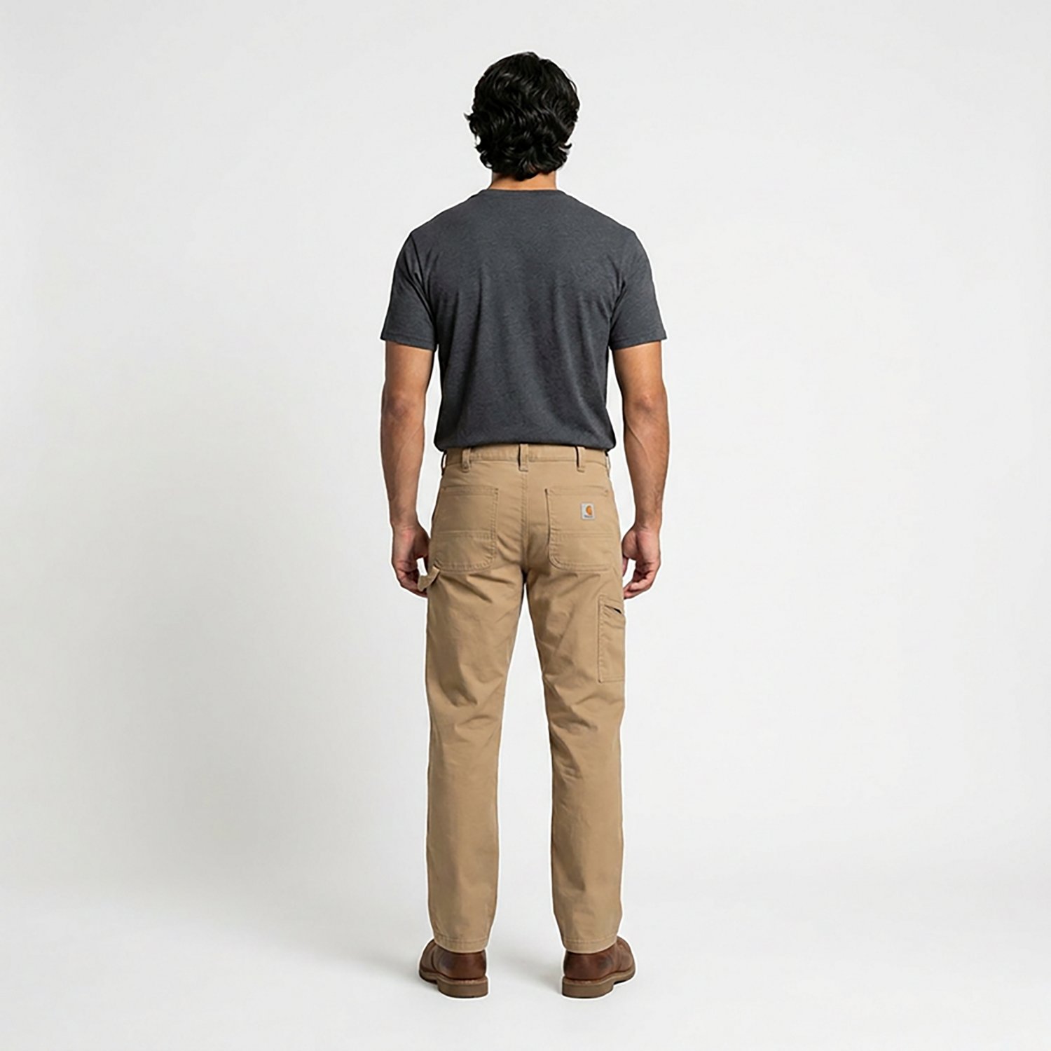 Carhartt Men's Rugged Flex Rigby Dungaree Knit Lined Pants                                                                       - view number 3