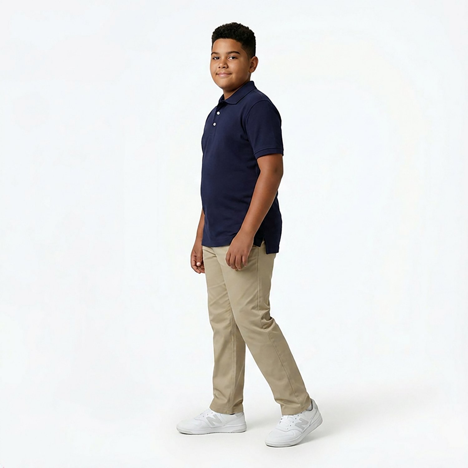 French Toast @School Boys' Pique Polo Shirt                                                                                      - view number 3