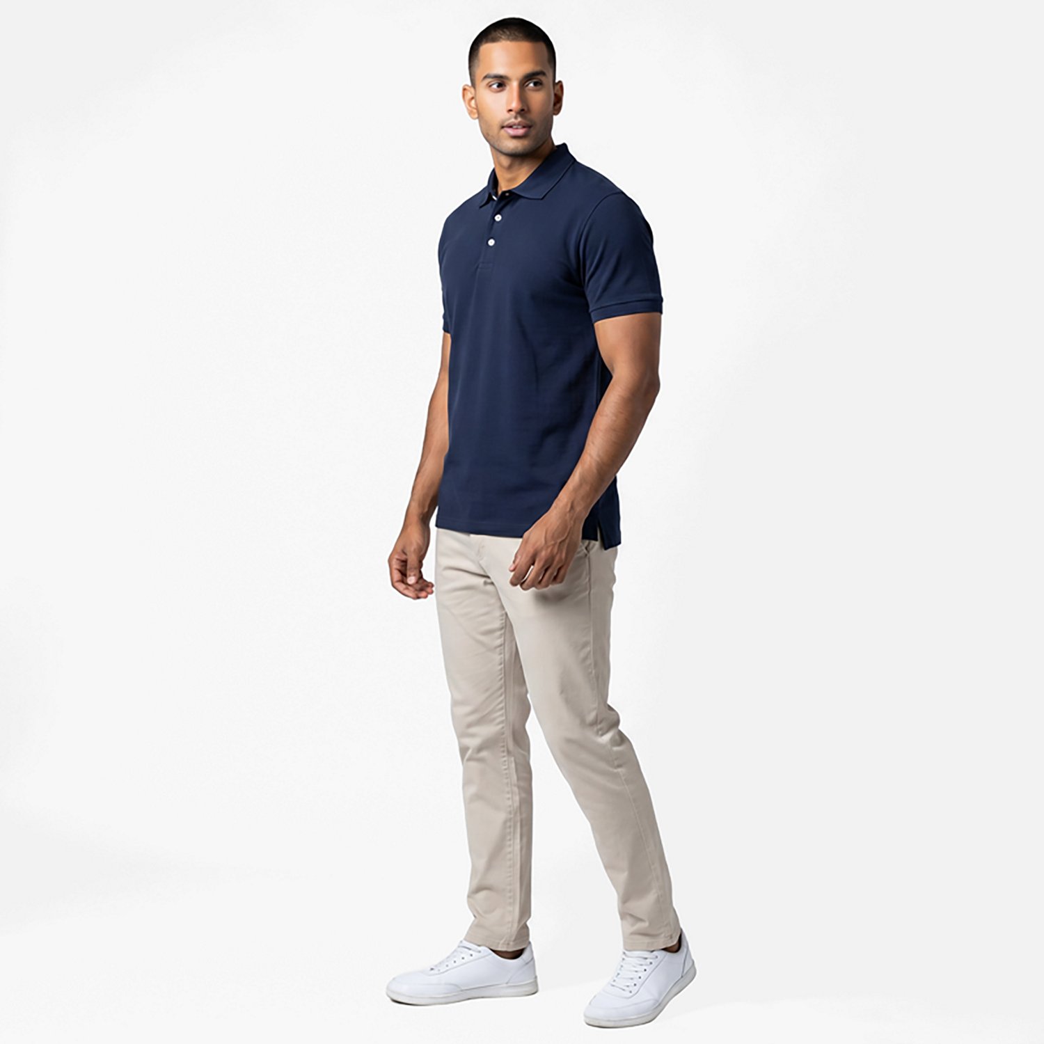 French Toast @School Men's Pique Polo Shirt                                                                                      - view number 3