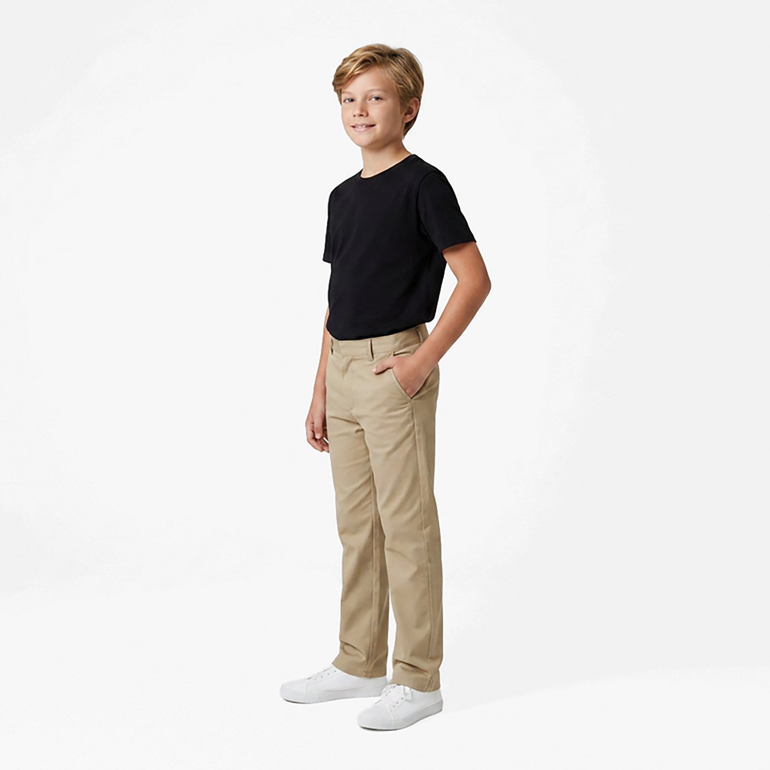 French Toast @School Boys' Relaxed Fit Twill Pants