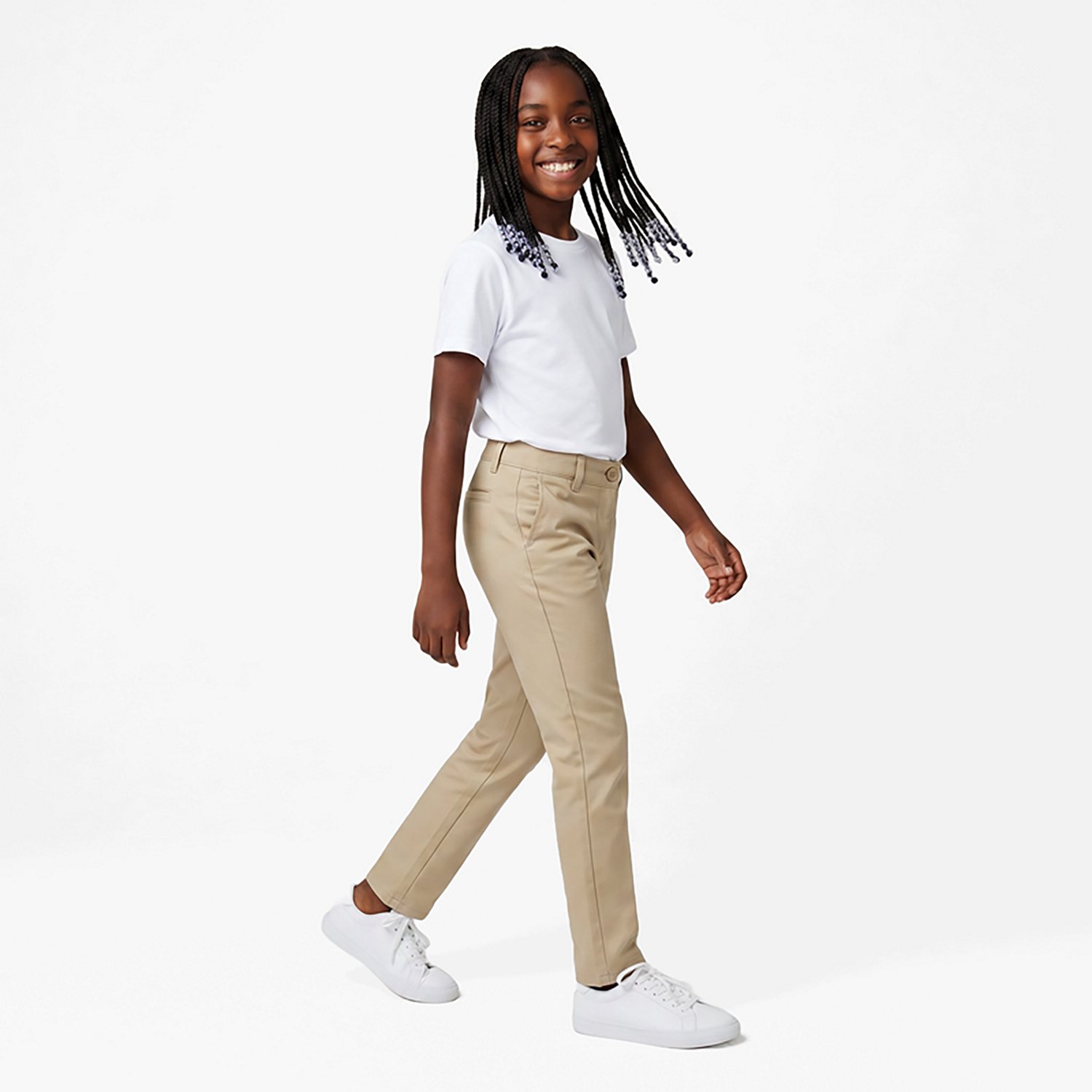 French Toast Girls' Adjustable Stretch Skinny Pants - view number 3