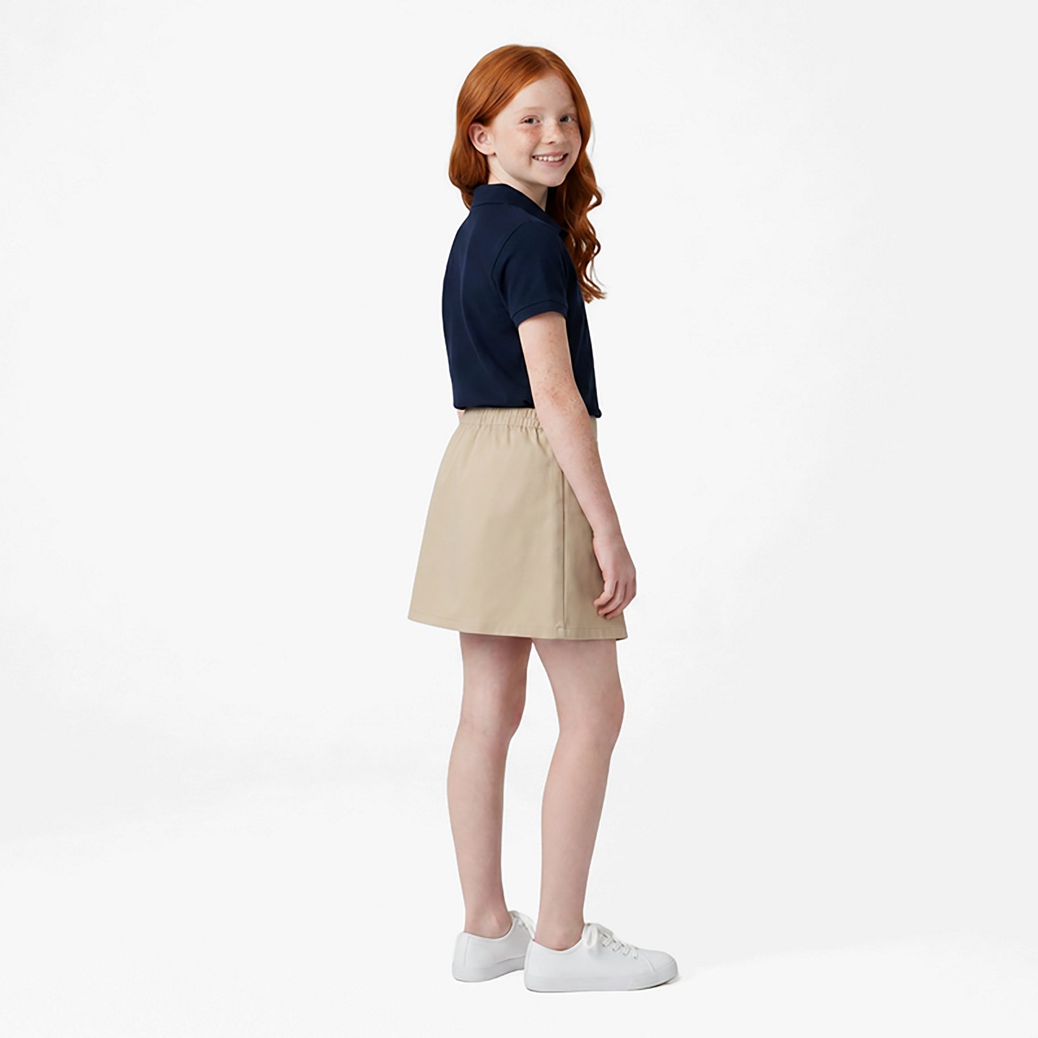 French Toast @School Girls' Side Pleat School Skort                                                                              - view number 3