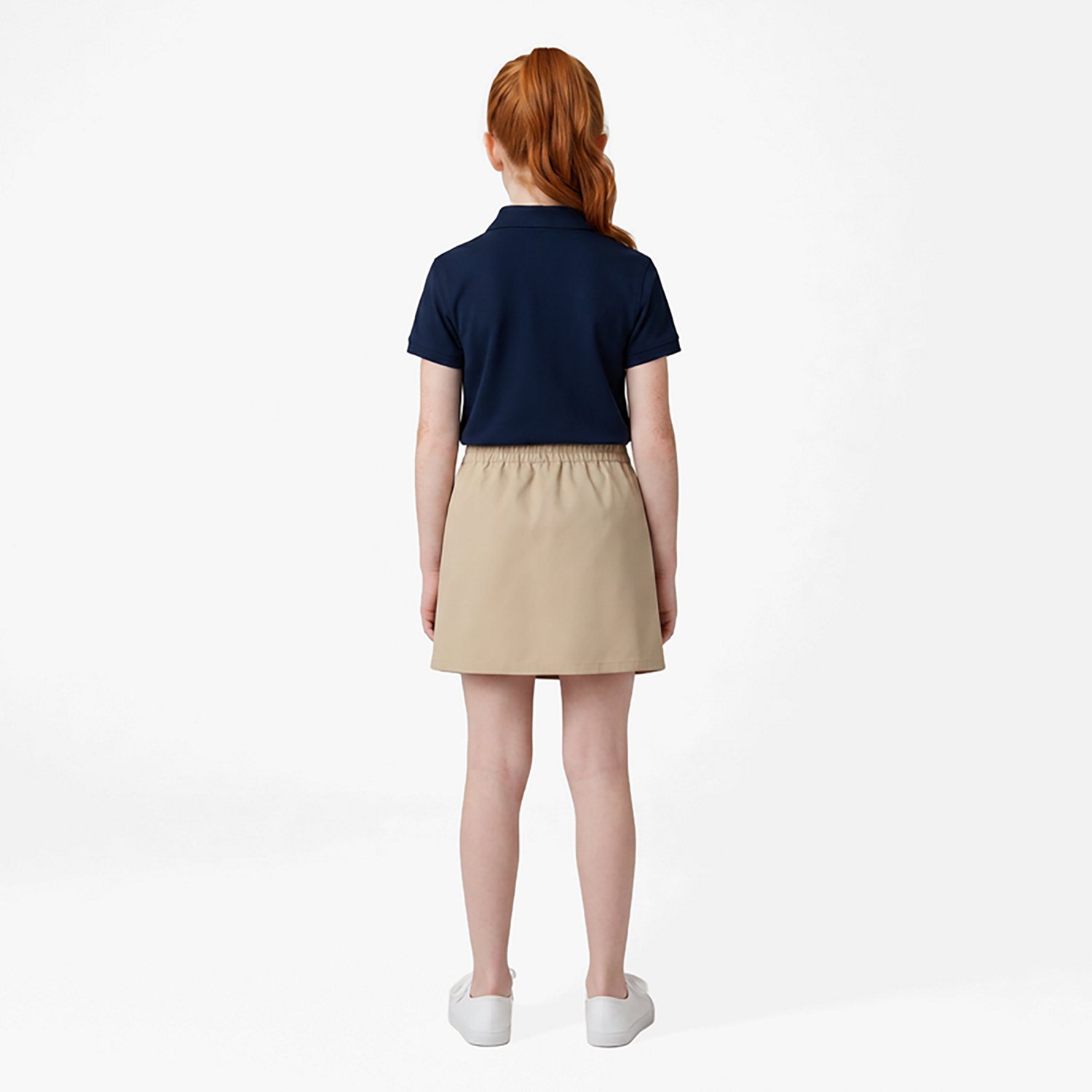 French Toast @School Girls' Side Pleat School Skort                                                                              - view number 4