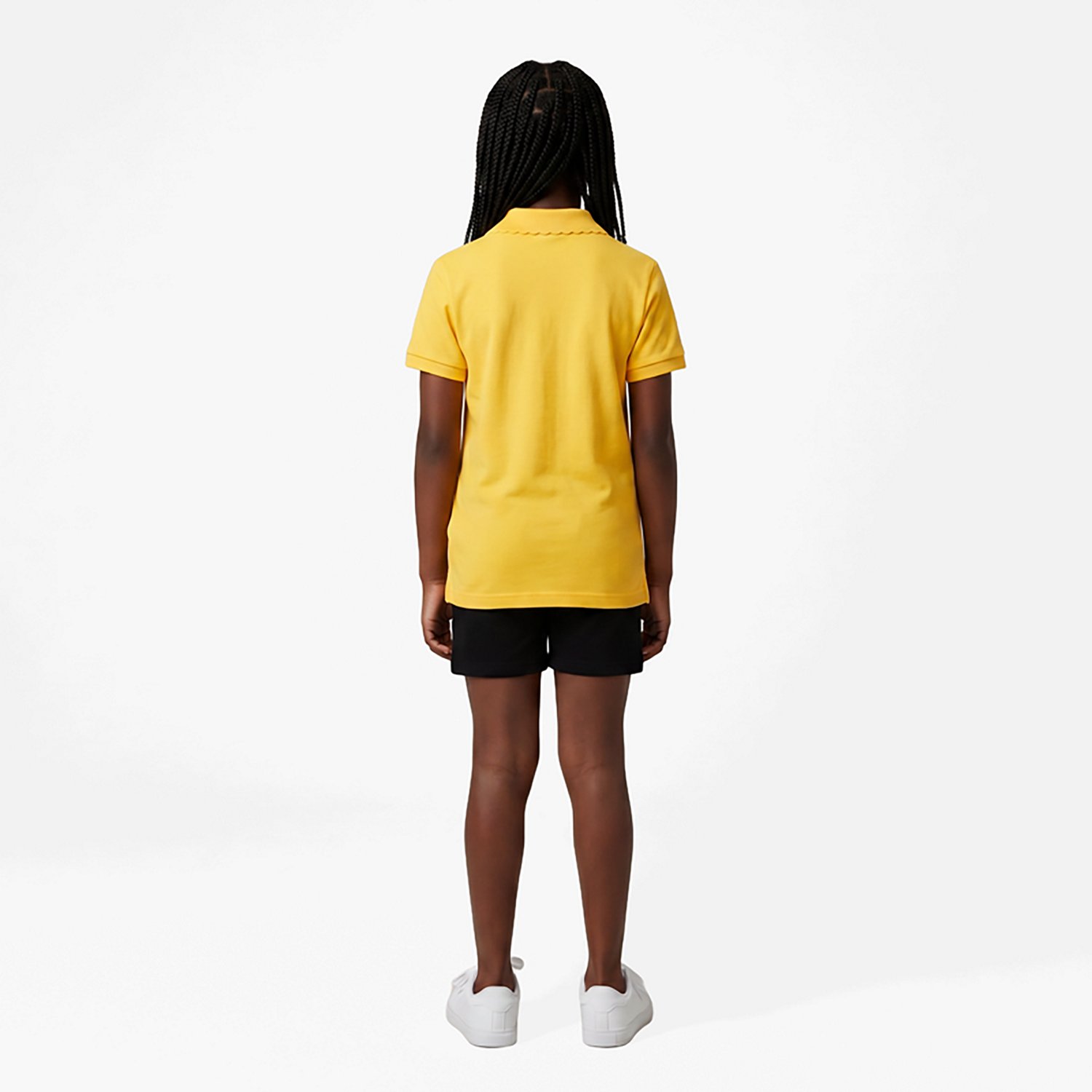 French Toast @School Girls' Picot Collar Interlock School Polo Shirt - view number 4