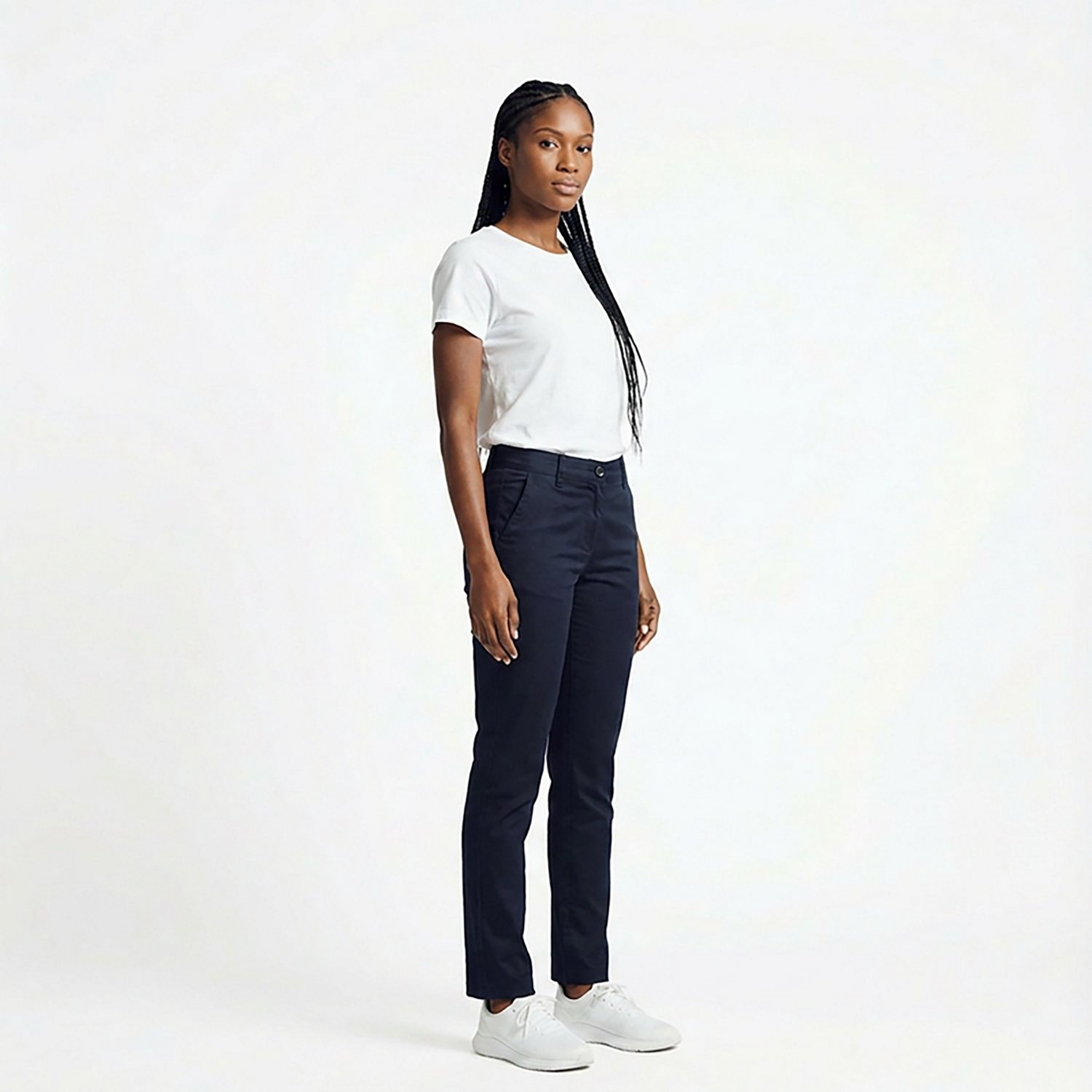 French Toast @School Women's Stretch Twill Skinny Pants                                                                          - view number 2