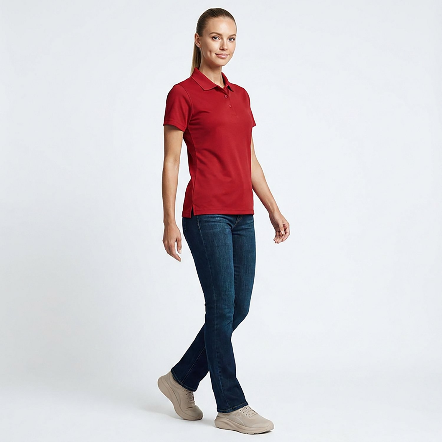 Red Kap Women's Short Sleeve Performance Knit Work Polo Shirt - view number 3