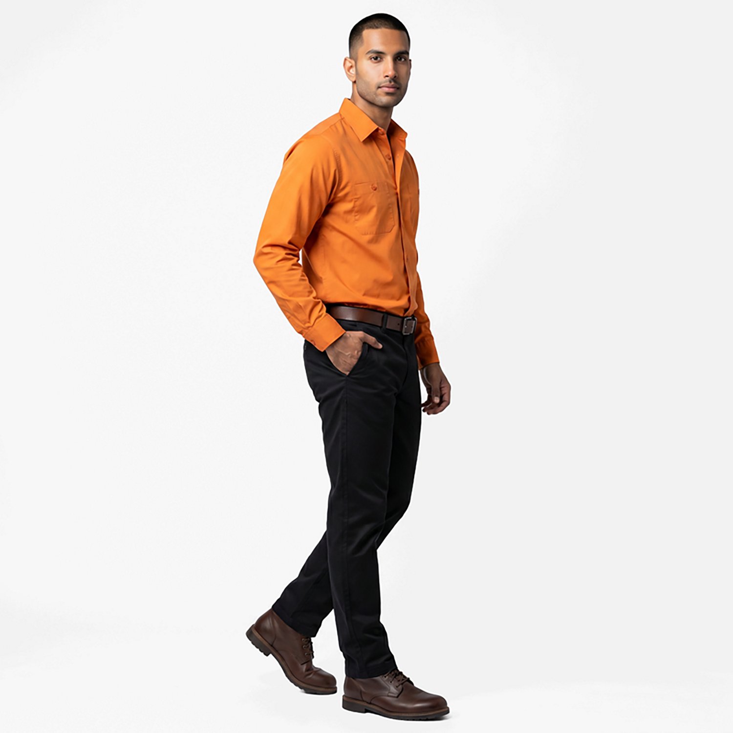 Red Kap Men's Long Sleeve Industrial Work Shirt - view number 3