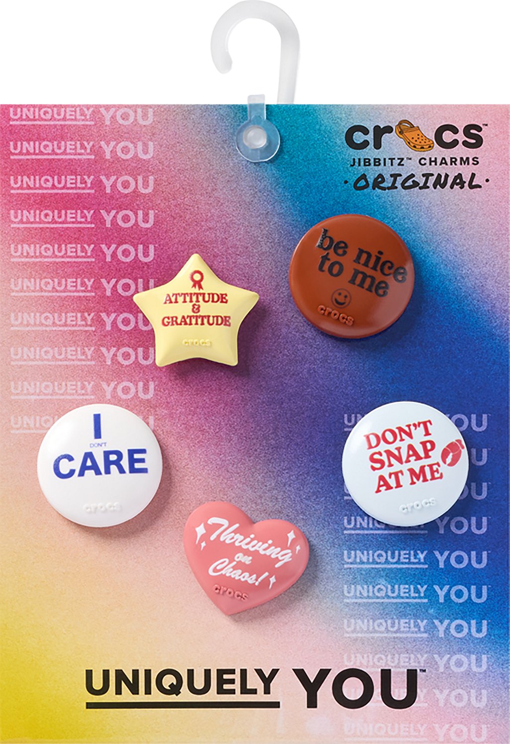 Crocs Thriving on Chaos Jibbitz™ Charms 5 Pack | Academy