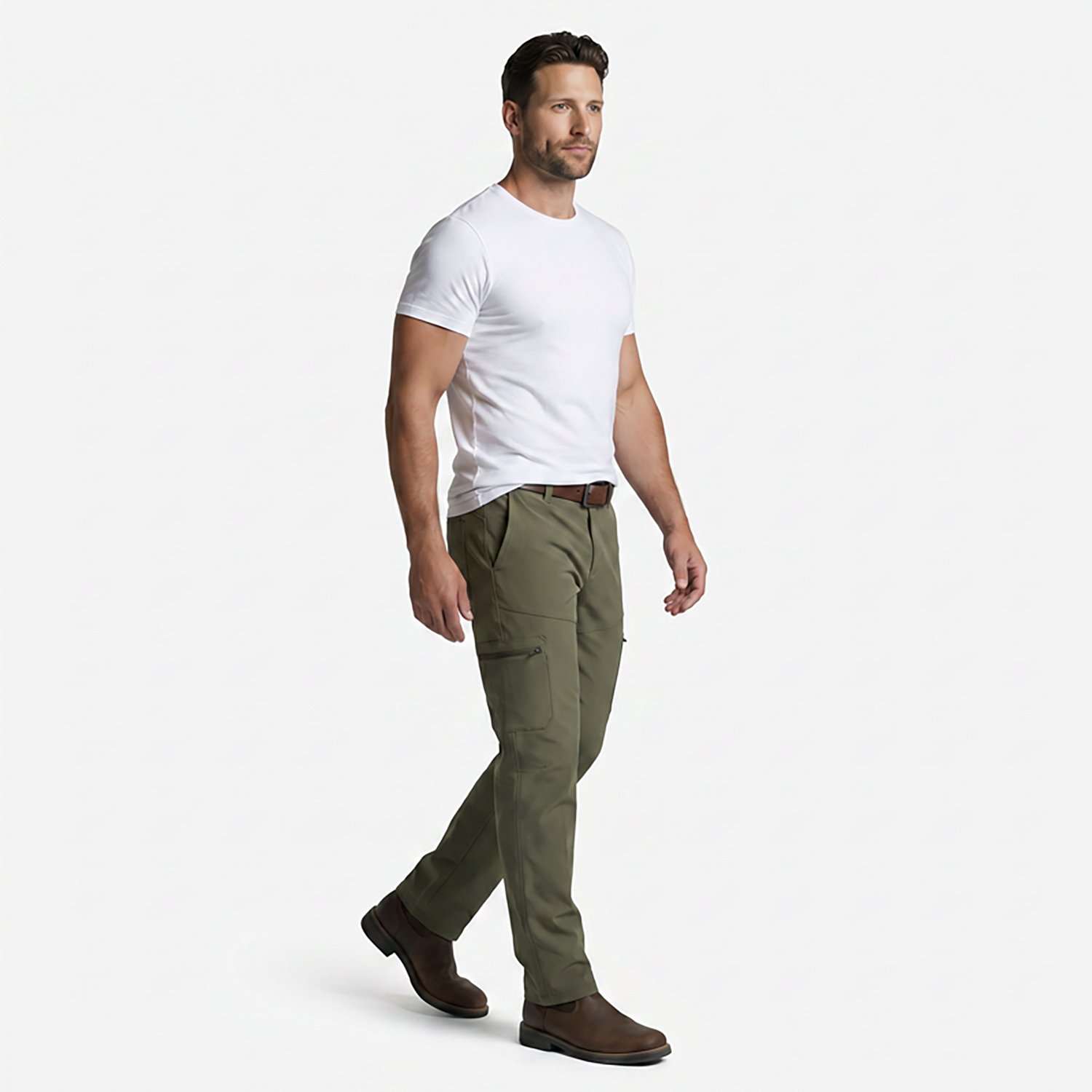 Magellan Outdoors Men's Hickory Canyon Stretch Woven Cargo Pants - view number 3