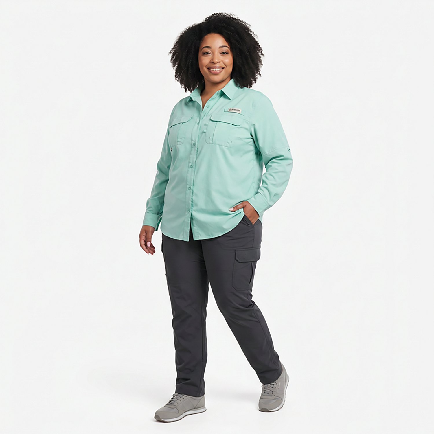 Magellan Outdoors Women's Laguna Madre Plus Fishing Shirt
