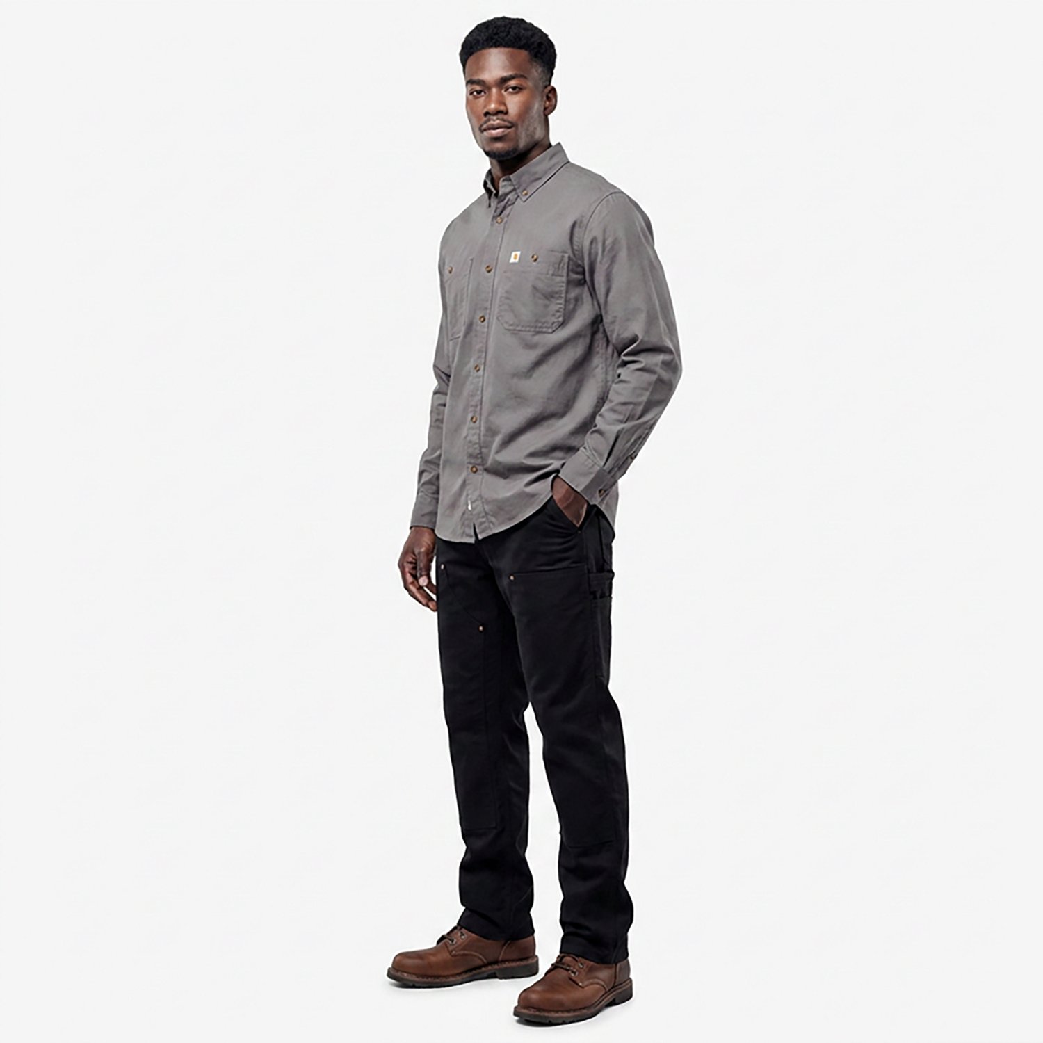 Carhartt Men's Rugged Flex Rigby Long Sleeve Work Shirt - view number 3